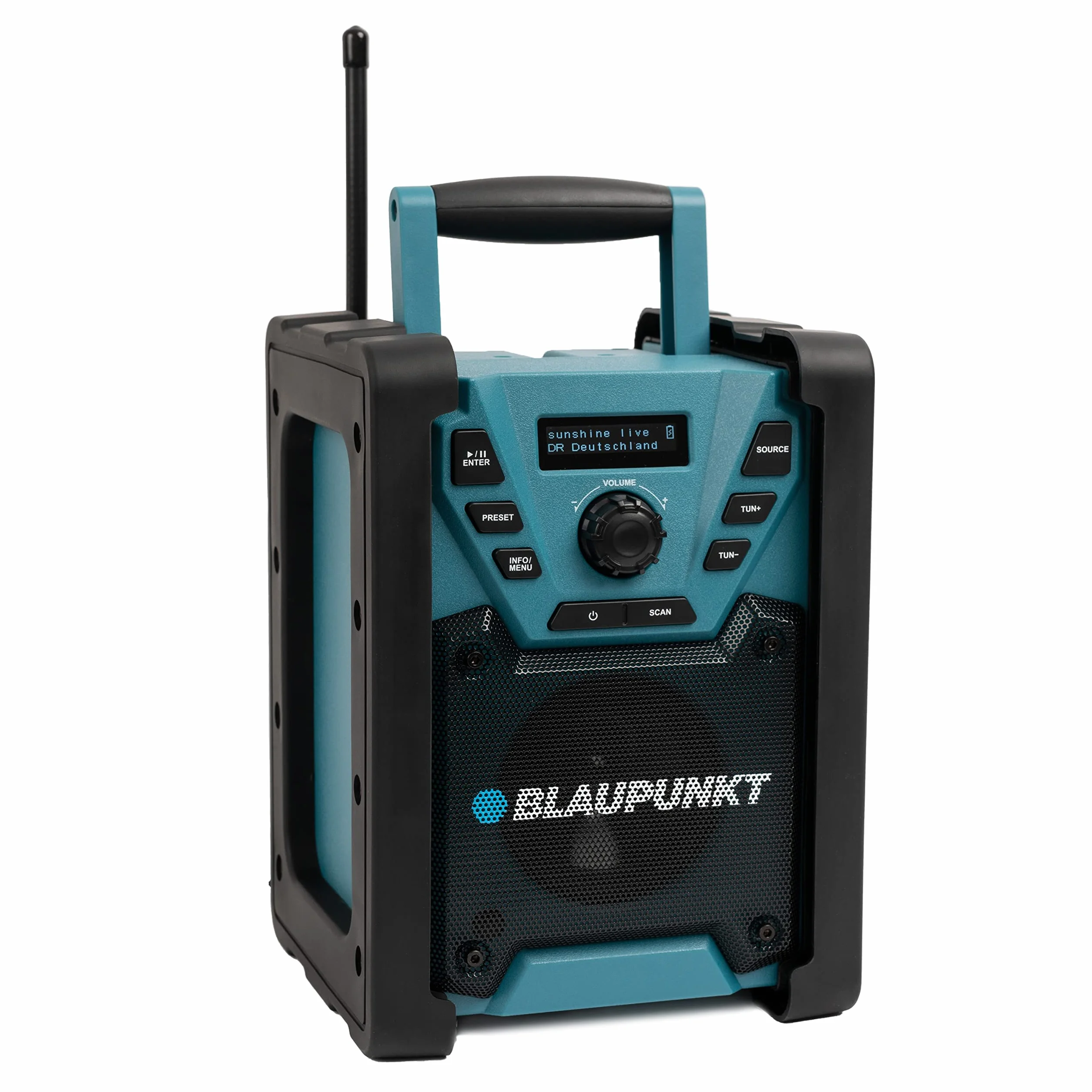 Blaupunkt BSR 200 Radio da cantiere portatile Bluetooth IPX5 5W AUX-IN