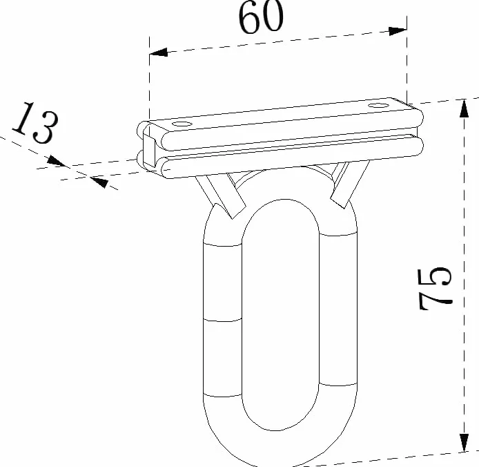 Coppia Ricambi Ganci Occhielli Tenda da Sole PVC Bianco