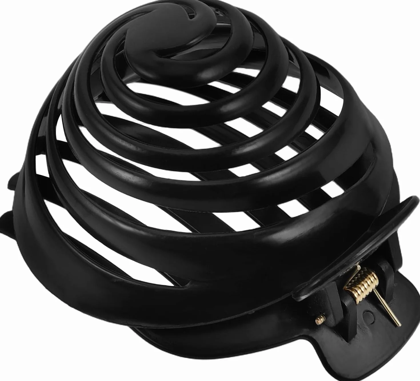 Supporto per chignon, realizzato in resistente Reisn, colore: nero, taglia: 10, adatto per lo styling quotidiano