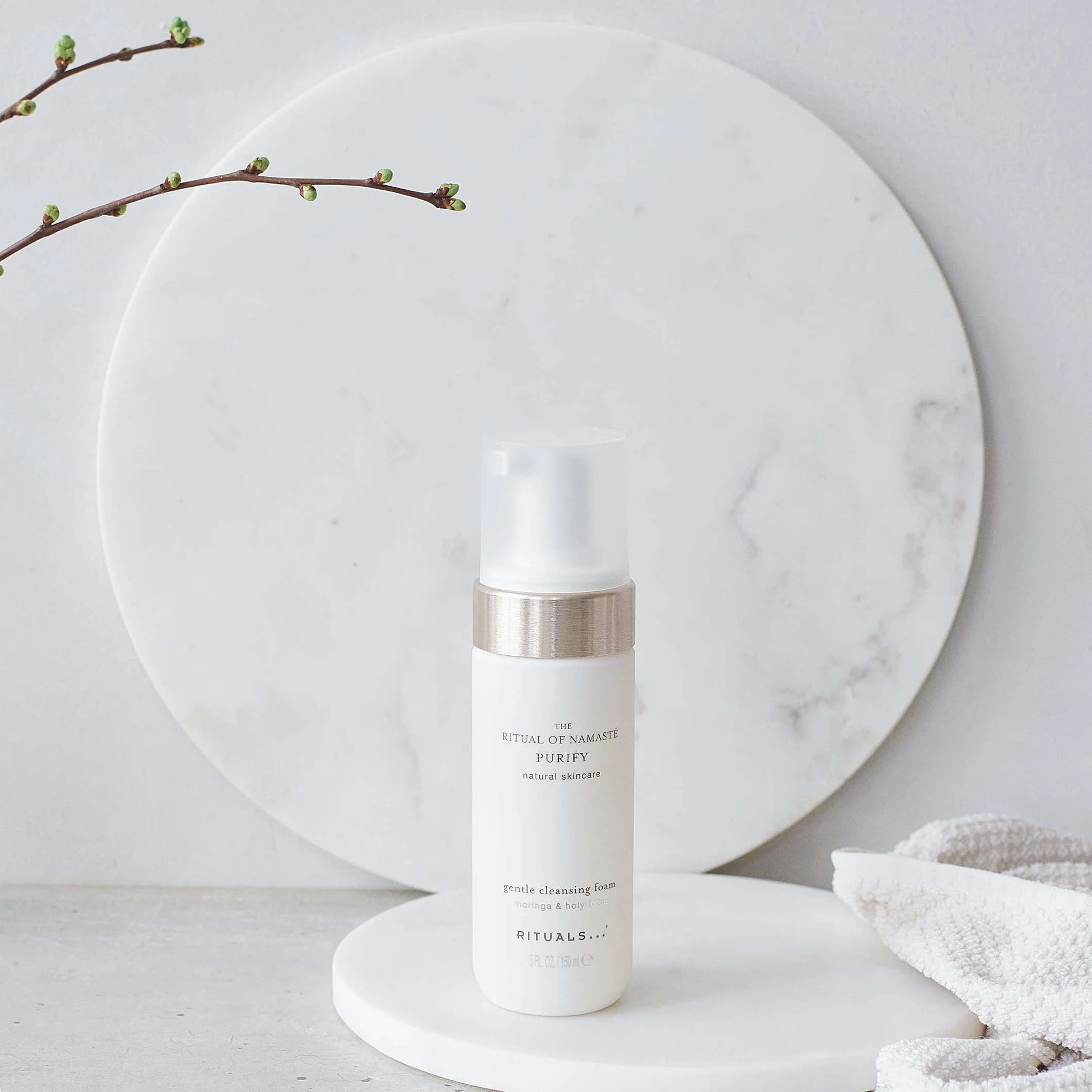 RITUALS THE RITUAL OF NAMASTÉ Gentle Cleansing Foam, Schiuma Detergente, 150 ml