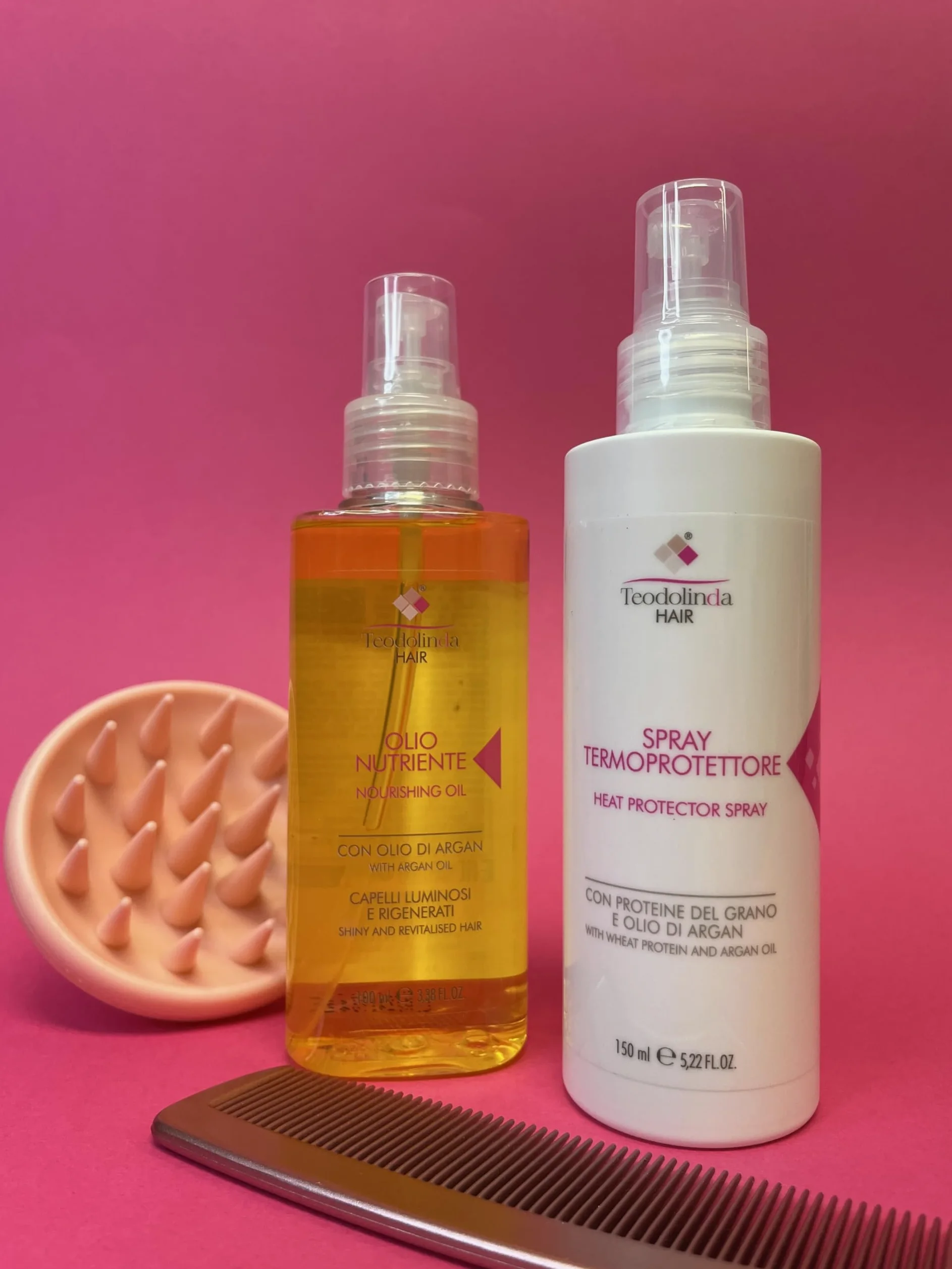 Teodolinda Hair Olio Nutriente a base di Argan