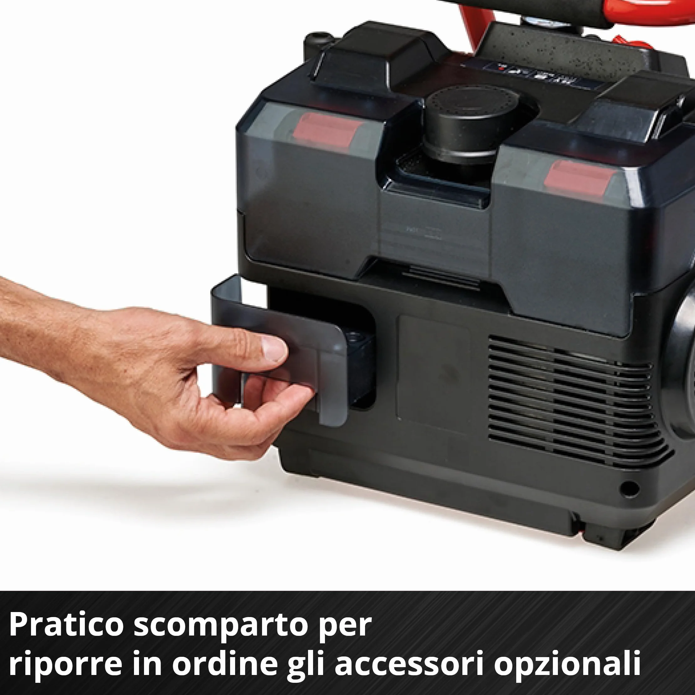 Einhell TE-AC 36/150 Li OF-Solo Compressore a Batteria 36 V 8 bar Serbatoio 6 l Aspirazione 150 l/min Senza Olio