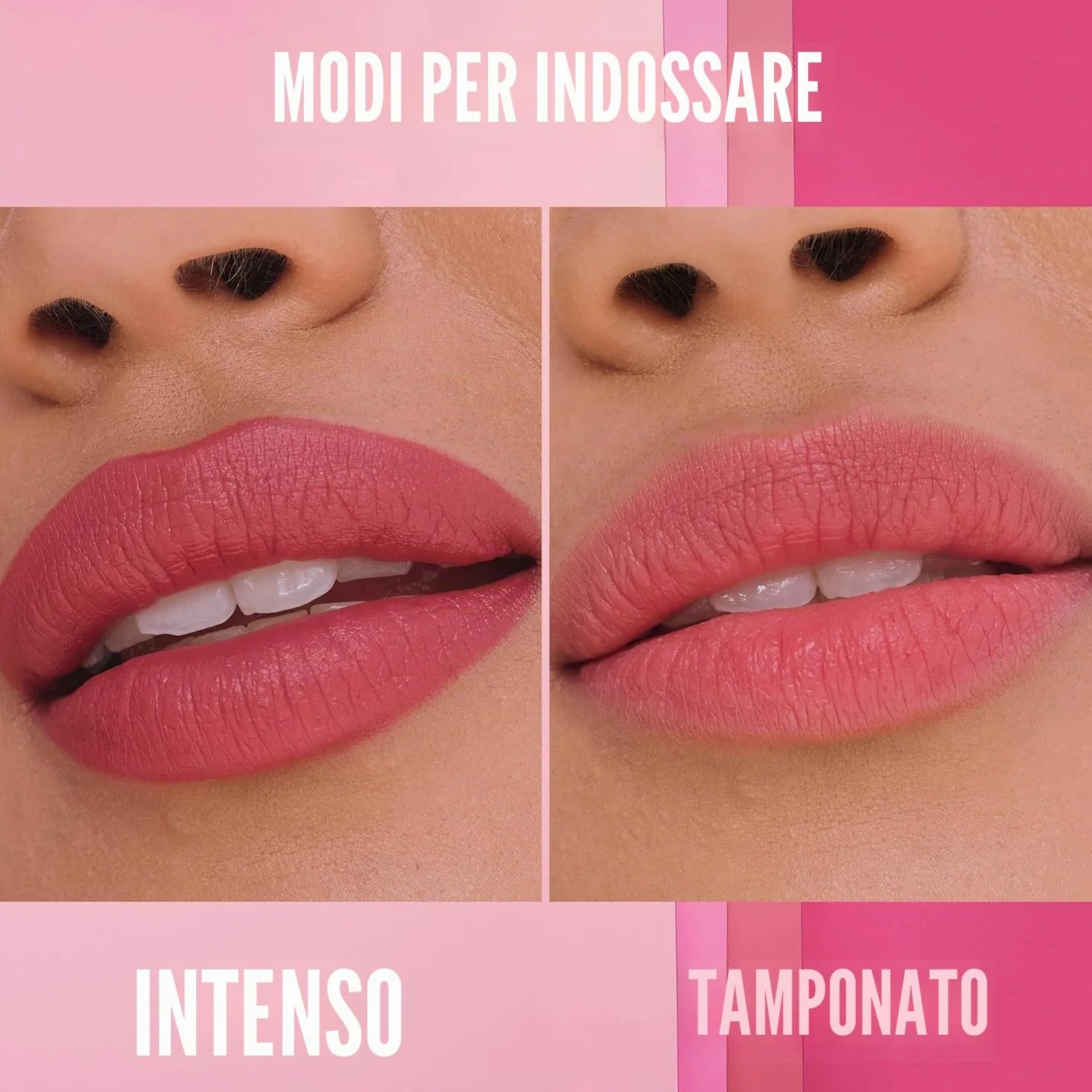 Maybelline New York Rossetto Matte, Per Labbra Idratate, Colore Intenso, Con Acido Ialuronico e Oli Nutrienti, Maybelline Serum Lipstick, Tonalità: 002 Maybe It's.., 3,4 g