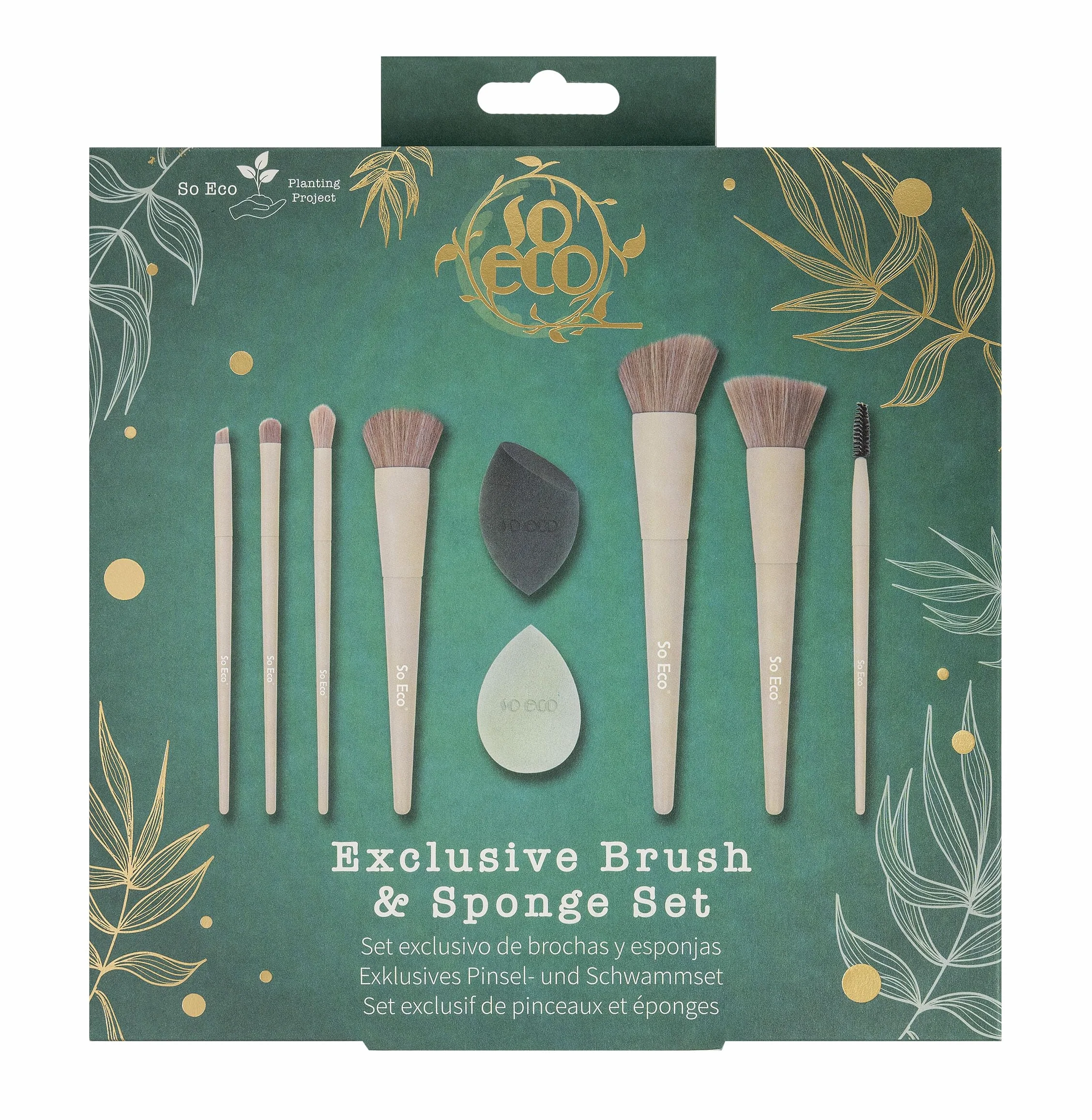 So Eco Exclusive Brush & Sponge Set
