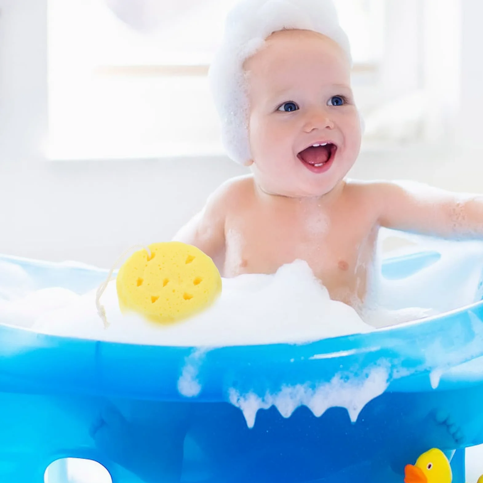 FRCOLOR 20pezzi Spugna Da Bagno Morbida Loofah Per Per Uomini e Donne Struttura Nido Ape Assorbimento Eccellente Perfetta Per Regali e Occasioni Speciali