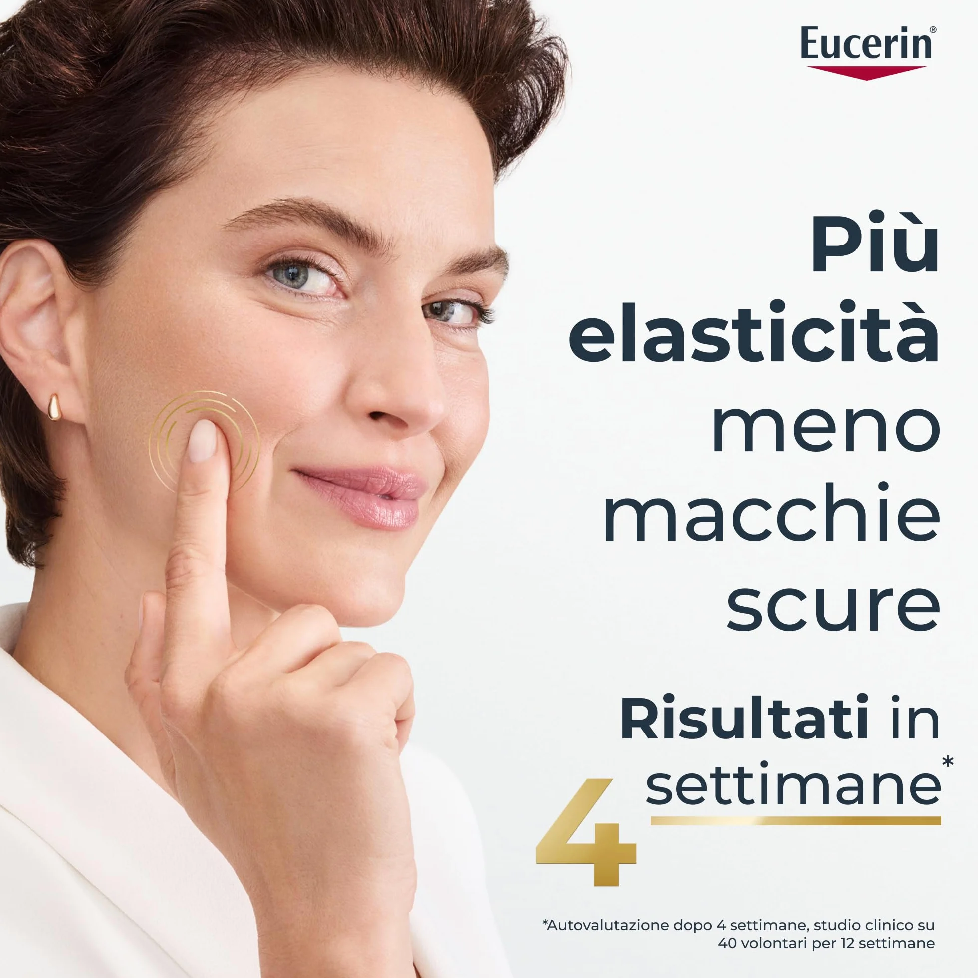 Eucerin Skincare Kit Routine Anti-Età Avanzata, Cofanetto regalo donna beauty antimacchie con Hyaluron-Filler+Elasticity Siero Viso 3D Serum 30ml, Mini Crema Giorno SPF30 20ml e Mini Crema Notte 20ml