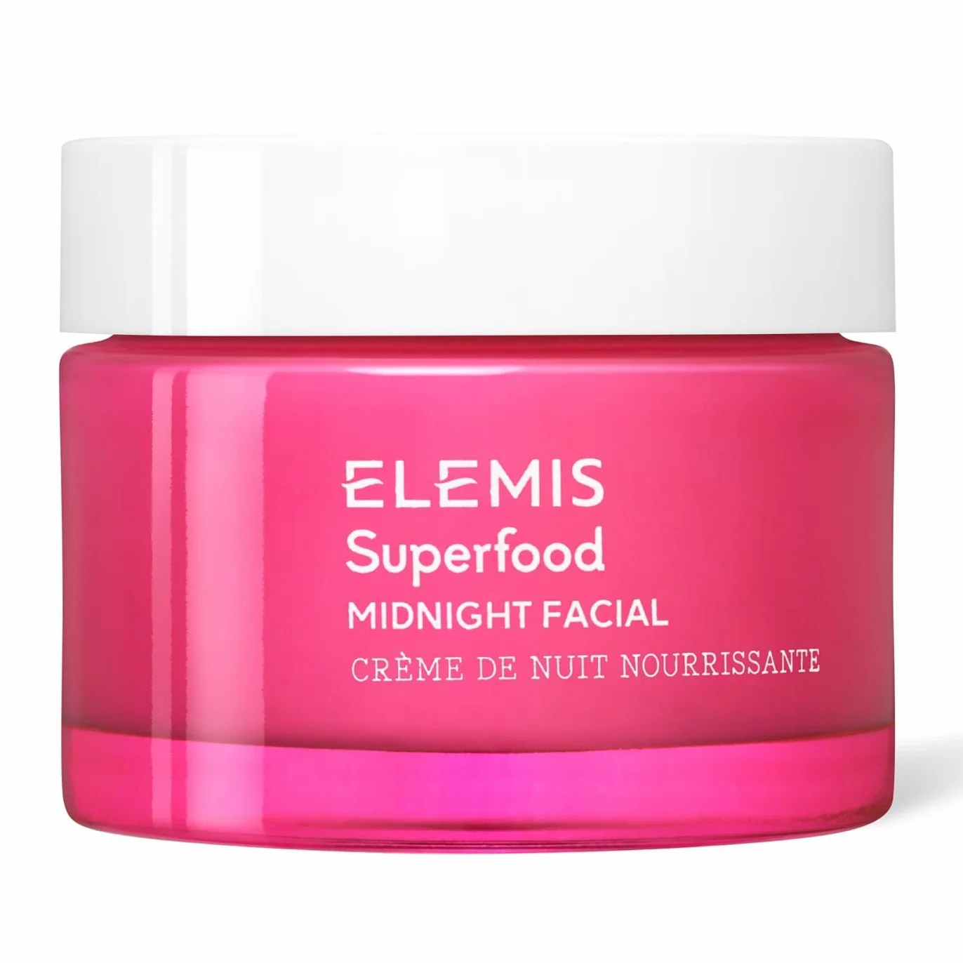 ELEMIS Superfood Midnight Facial, Clinicamente Testata e Vegana con Prebiotici, Camu Camu e Vitamina C – Crema Viso Notte Antirughe, Crema Viso Idratante e Maschera Viso Notte per Pelle Secca