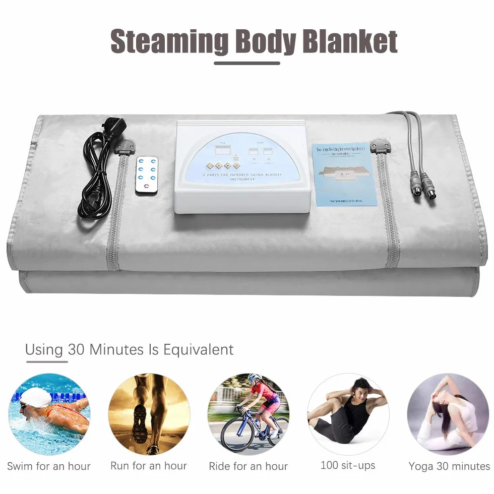Oxford Coperta per Sauna infrarossi 650W Far-Infrared con Telecomando