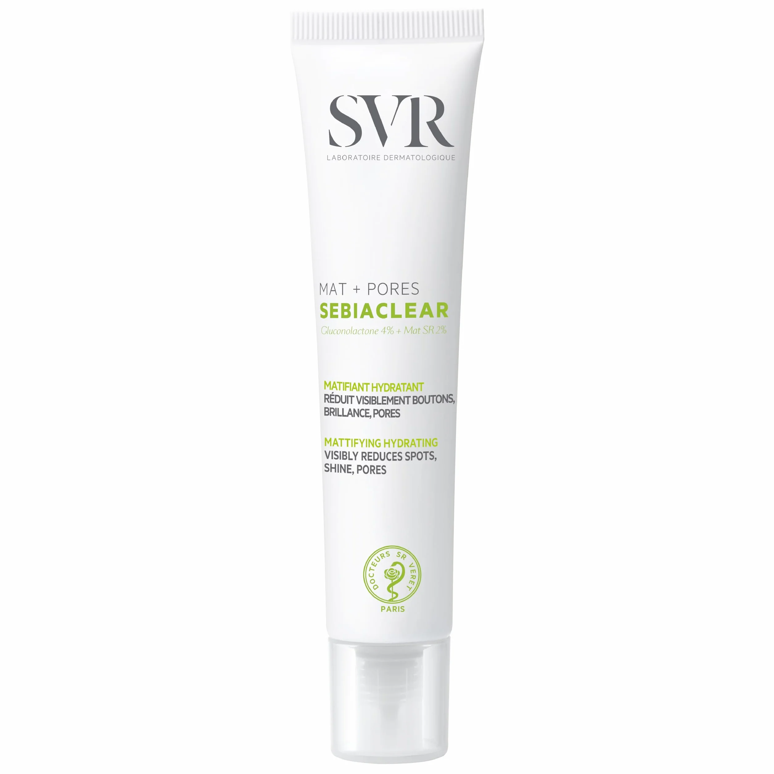 Svr Idratante sebiaclear cr mat+pores 40ml