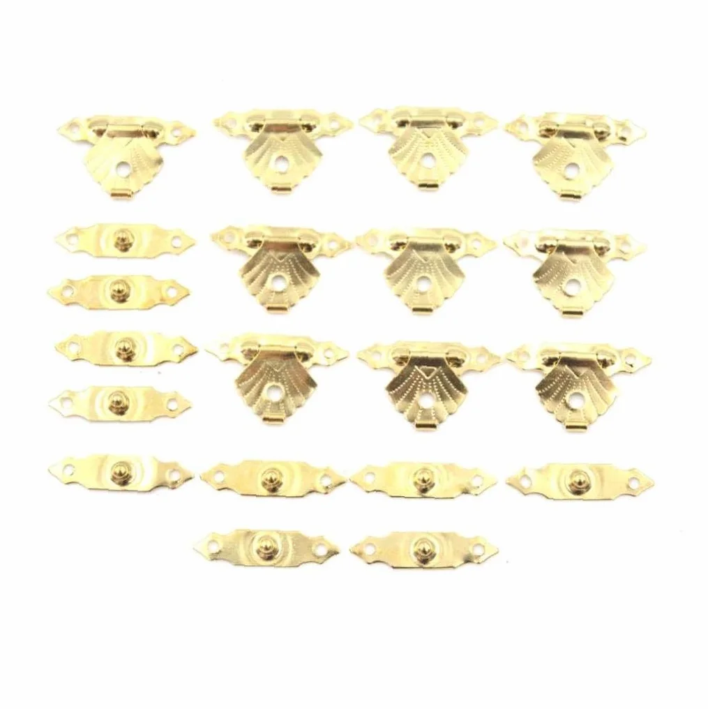 Cassa di Legno Hasp Chiusura a Scatto 10pcs per Mobili Casa