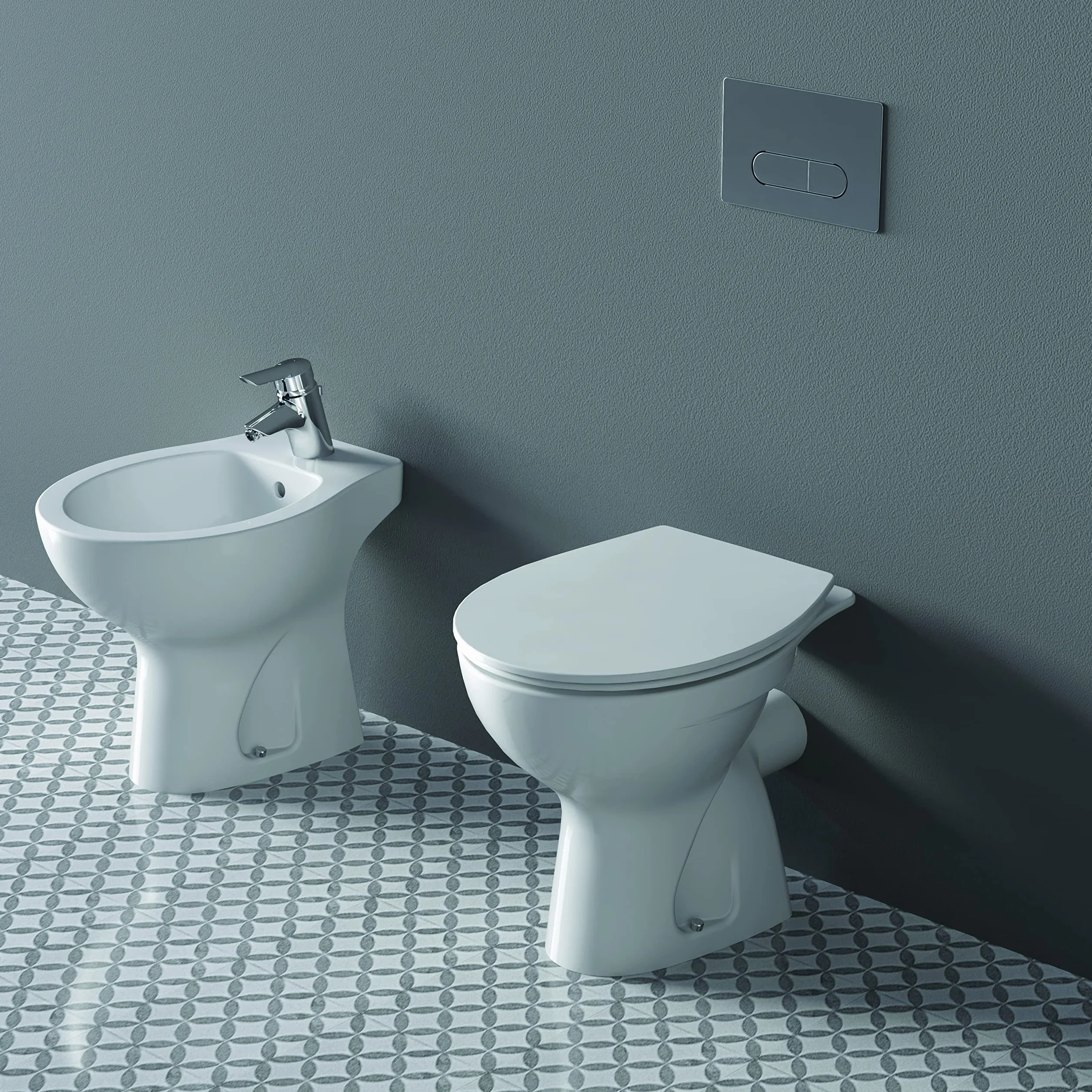 Ideal Standard Eurovit WC staccato da parete 360x500x395mm Bianco