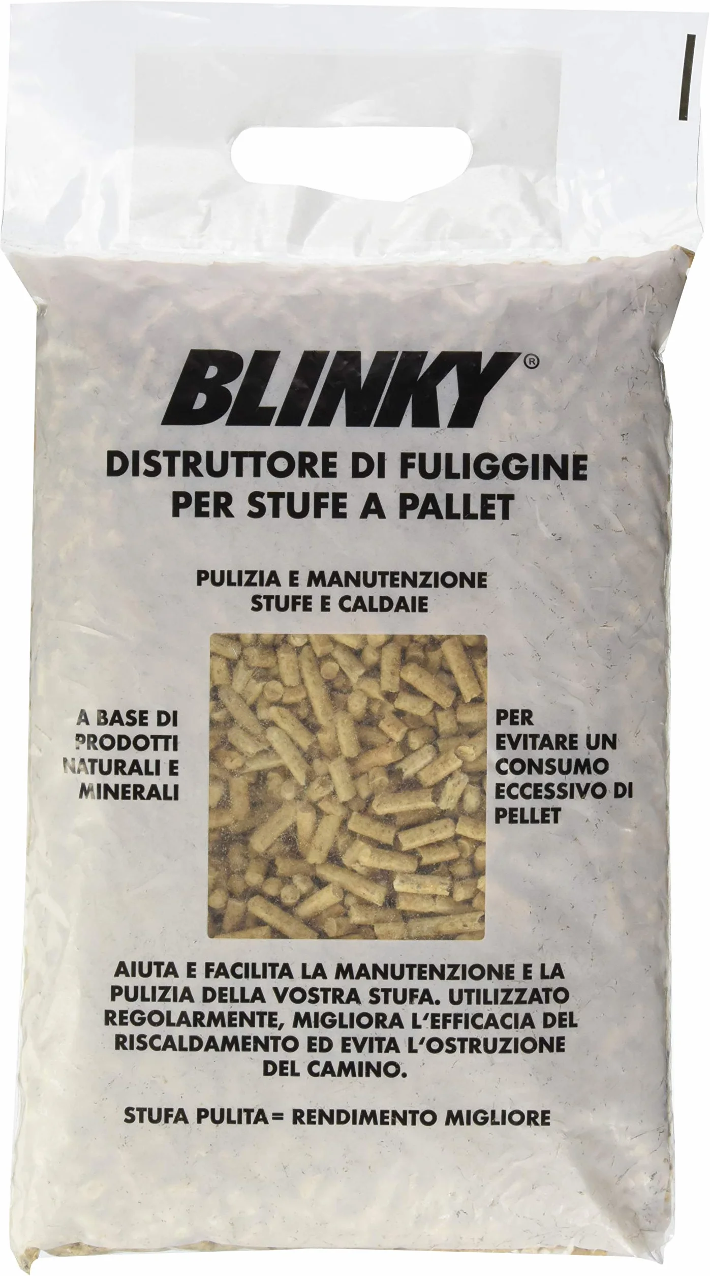 DISTRUTTORE DI FULIGGINE PER STUFE A PELLET 2 KG