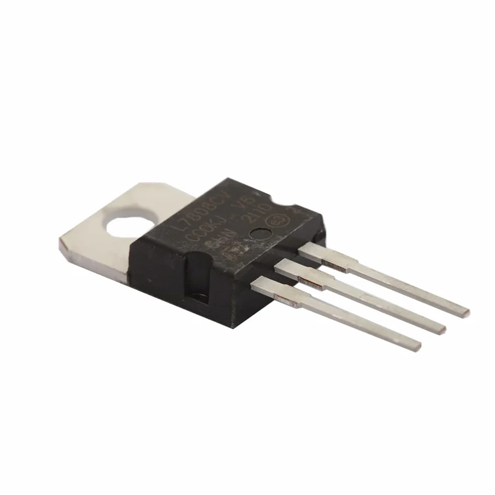 L7808CV TO220 regolatore di tensione LM7808 10 pezzi