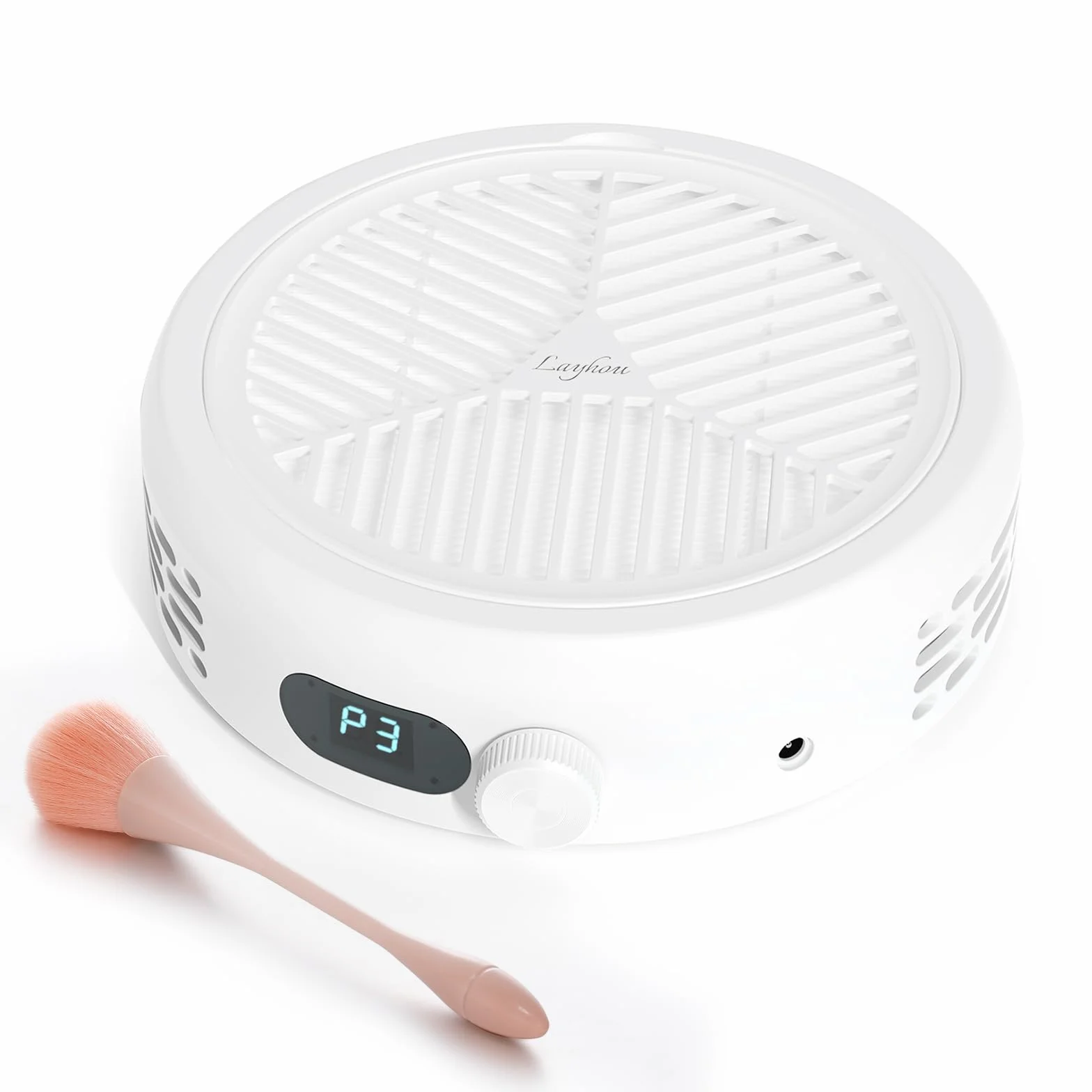 Aspiratore Unghie Professionale 120W, 3 Velocità Regolabili, Display LED, 12000 RPM, Potente Aspiratore, Nail Dust Collector, Adatto Ai Saloni Per Unghie e Alle Abitazioni Aspiratore Per Unghie