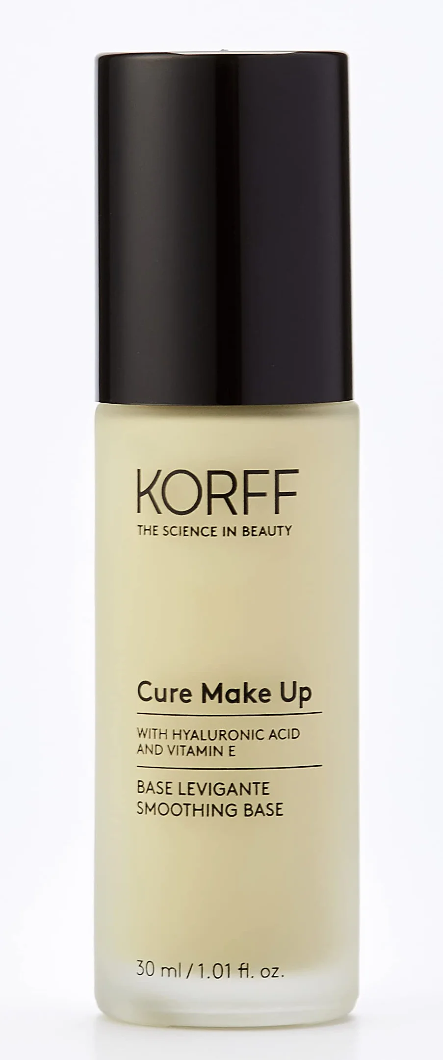 KORFF Cure Make Up Base Levigante, Primer Make Up con Acido Ialuronico