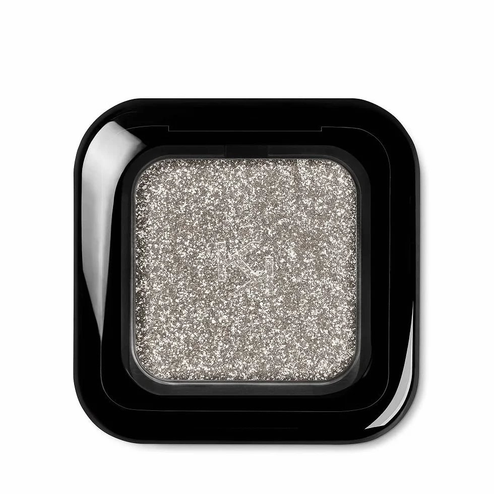 KIKO Milano Glitter Shower Eyeshadow 01, Ombretto Glitterato Ad Alta Coprenza