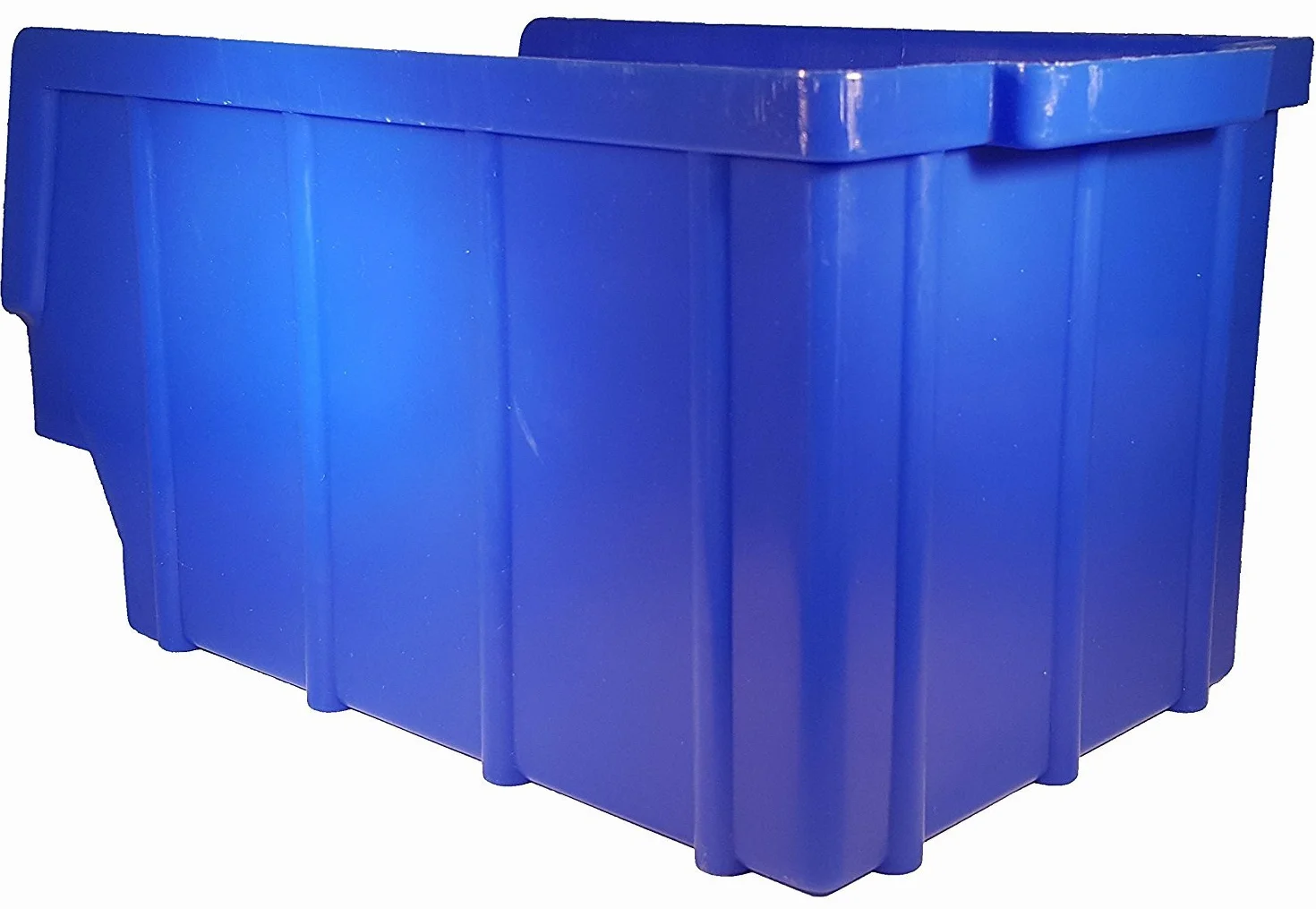Pugilato Box Impilabili 3 Pezzi Blu 145x248x127 mm Scaffale