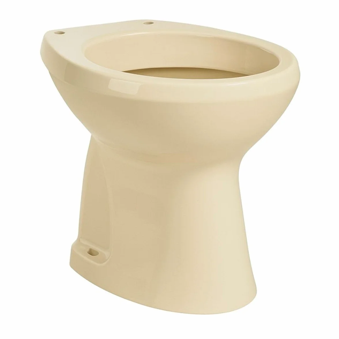 Vaso WC a Terra in Ceramica Champagne Elite con Scarico a Pavimento