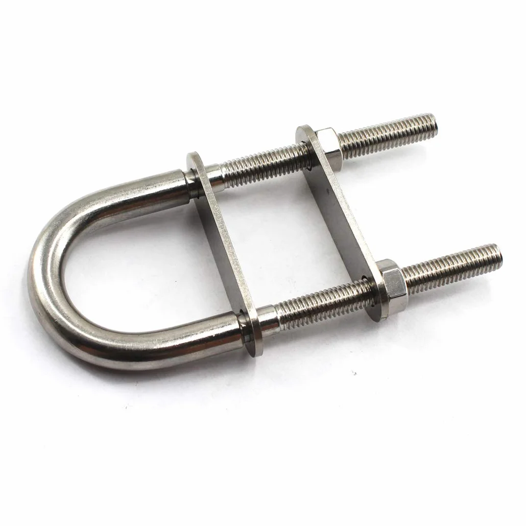 M8x100 U Bolt in 304 Acciaio Inox 2 Pezzi