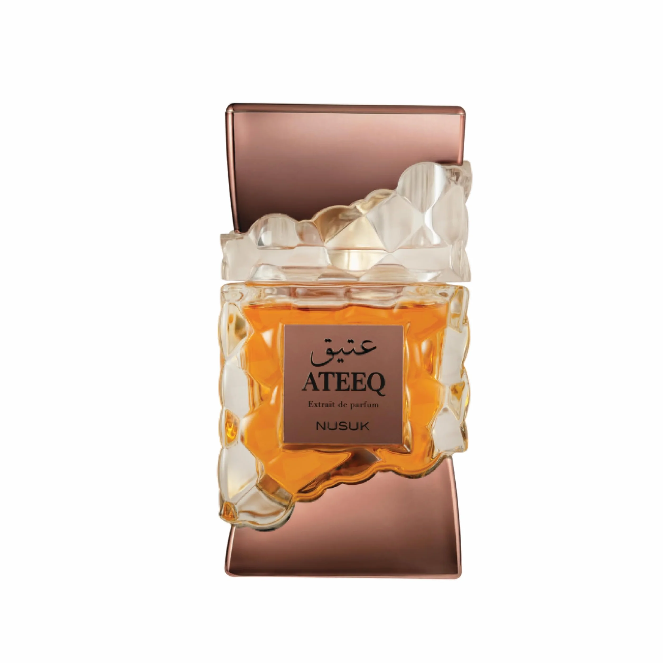 Profumo Nusuk Ateeq da uomo - 100 ml | Estratto di profumo a lunga durata | Note di agrumi, spezie e legnose | Fragranza di lusso maschile audace