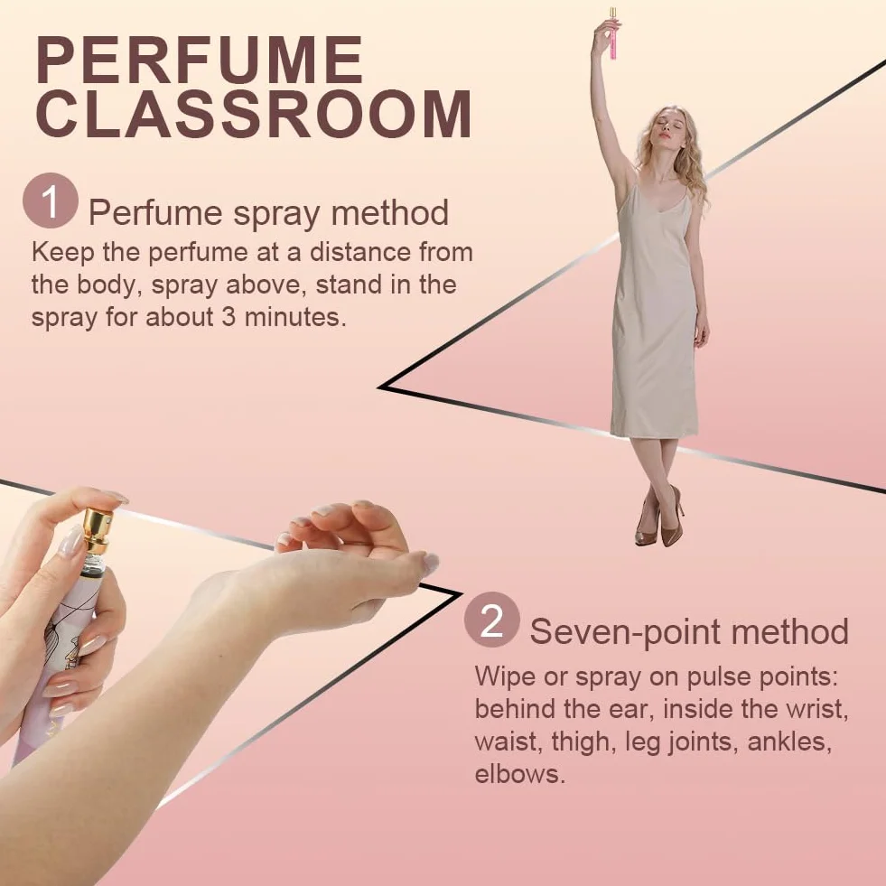 AOOWU Set Regalo Profumo Donna Premium, 6 Pezzi Eau de Parfum, Profumo Portatile per Donna, Olio Profumato, Fragranza Alunga Durata Che Sottolinea il Tuo Fascino per Compleanno e San Valentino