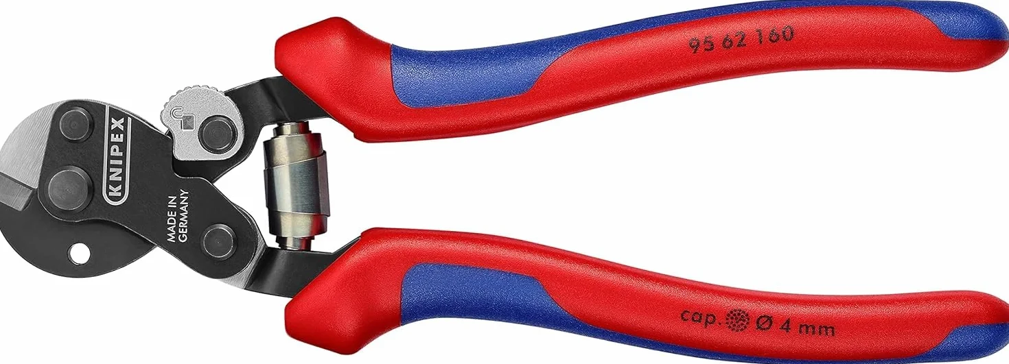 KNIPEX Cesoia per funi in acciaio 160 mm 95 62 160