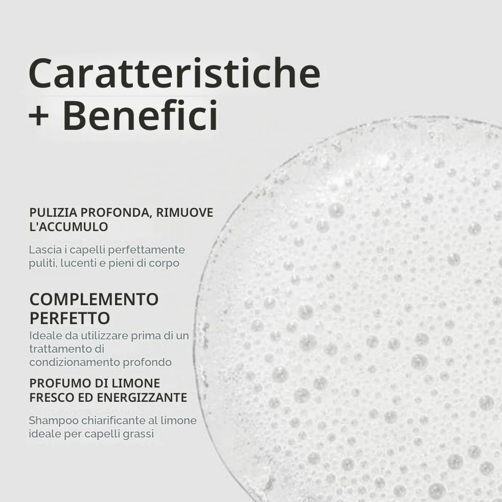 Paul Mitchell Shampoo Two, shampoo seboregolatore, per tutti i tipi di capelli, specialmente capelli grassi - 1000ml