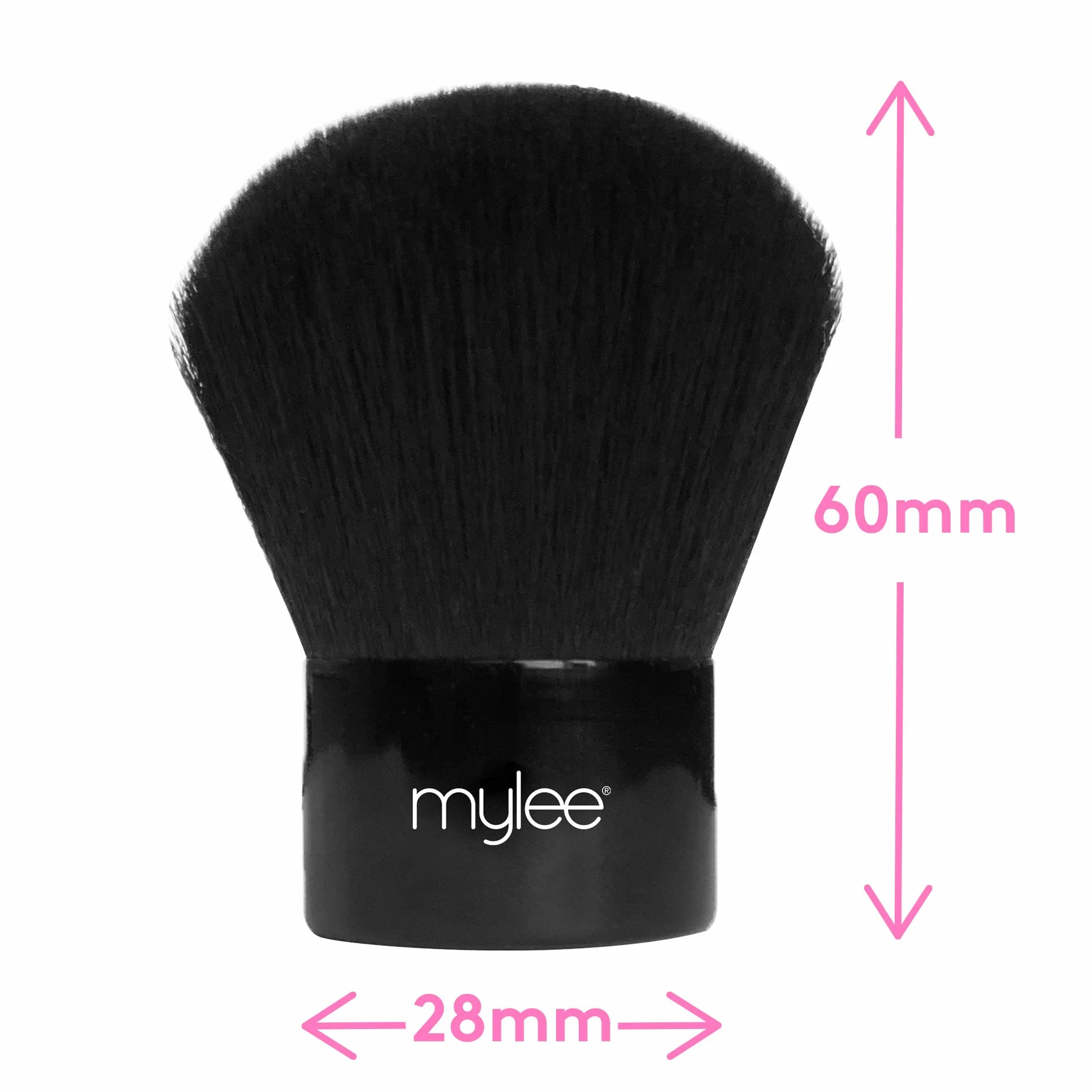 Mylee Pennello Duster Brush per Spolverare le Unghie, Rimuove Polvere della Limatura, per Glitter, Unghie in Acrilico e Nail Art, Spazzola Pratica e Facile da Usare, Compatta, Precisa e Comoda