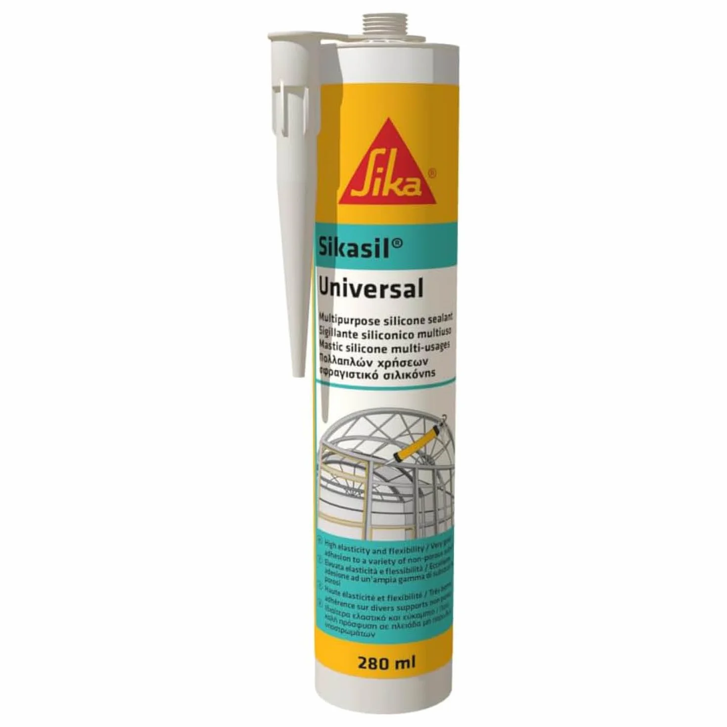 Sikasil Universal Silicone Transparente 280ml Sigillante Universale