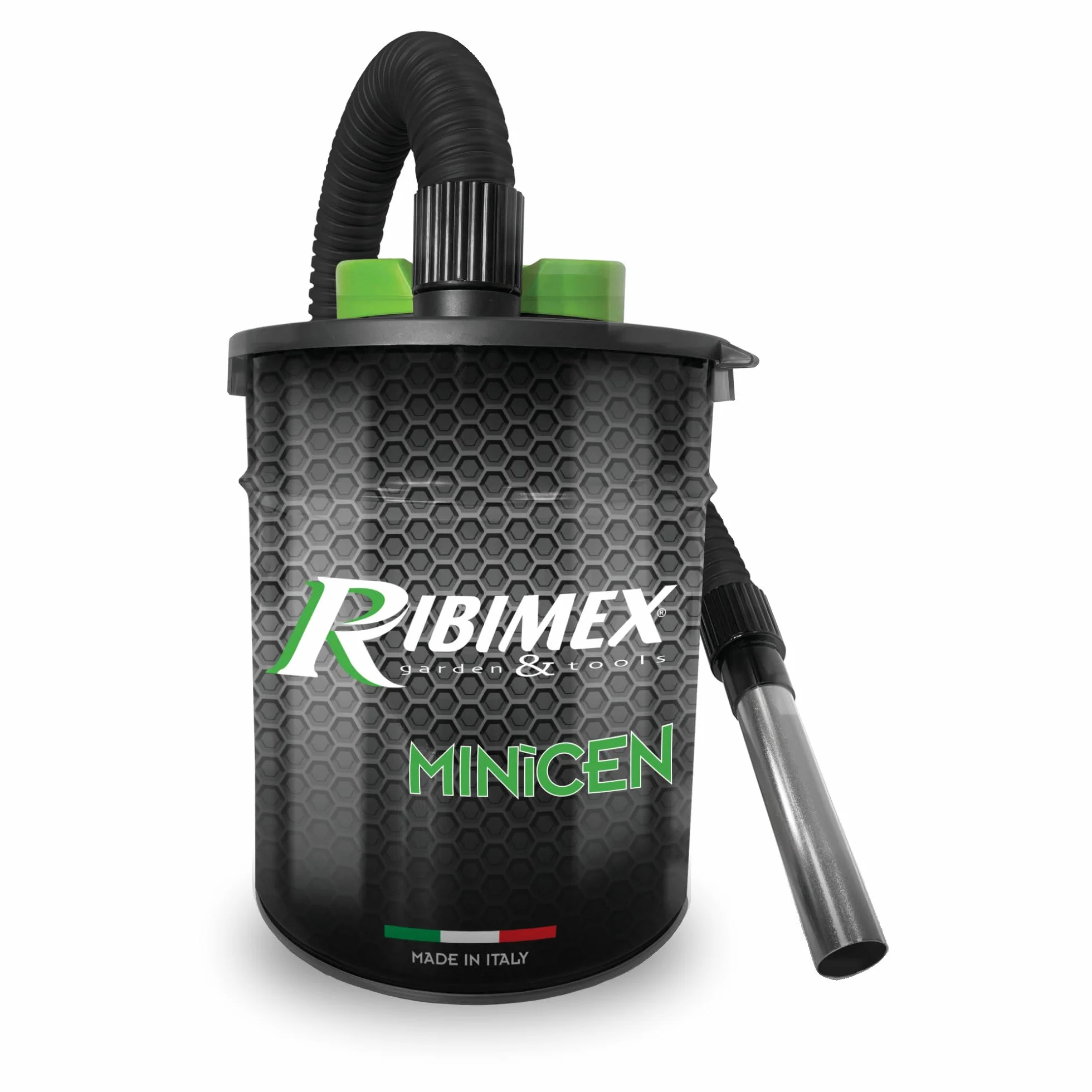 Ribimex Aspiracenere Elettrico Minicen 10L 800W con Filtro HEPA Lavabile PRCEN011