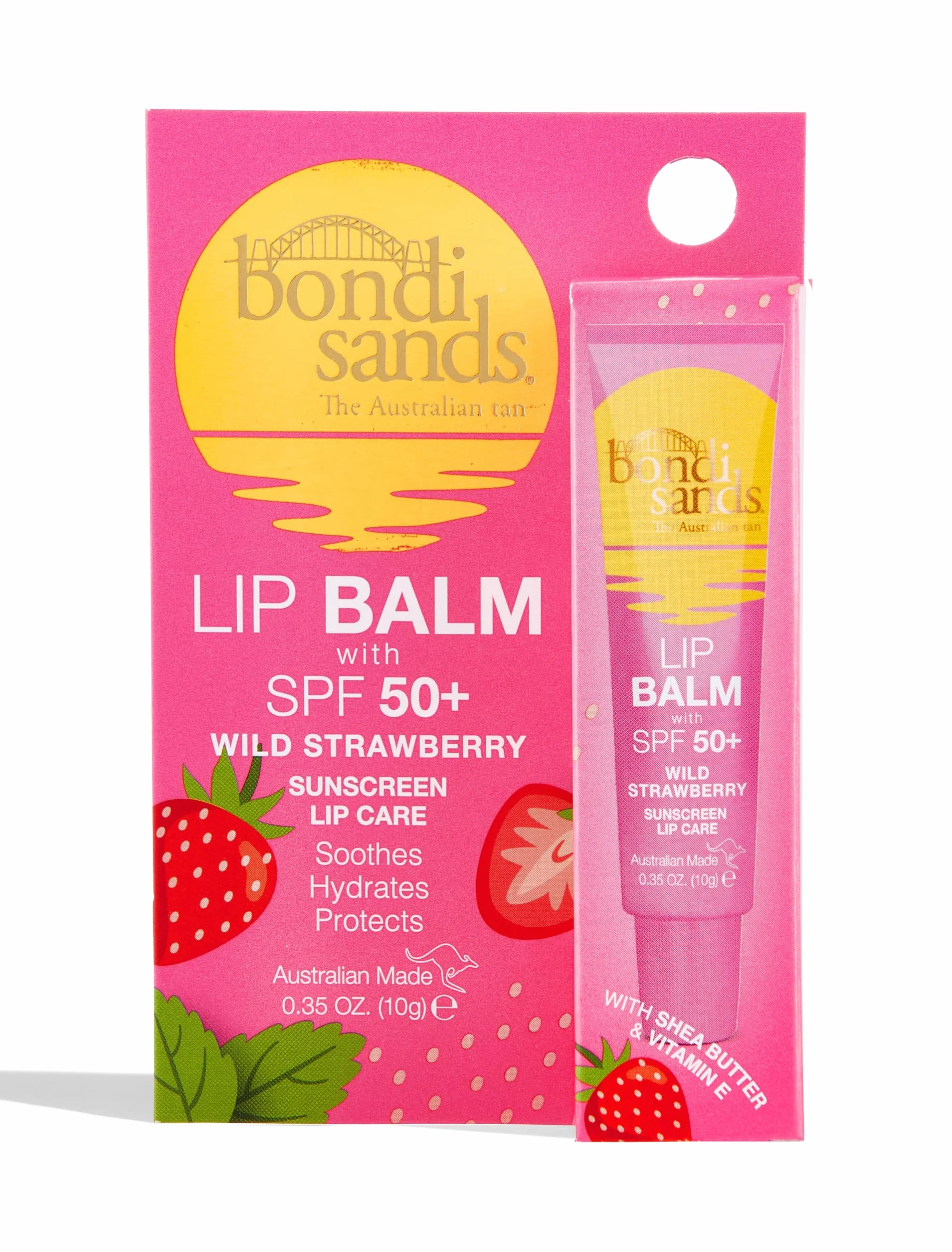 Bondi Sands SPF 50+ Lip Balm Strawberry 10g