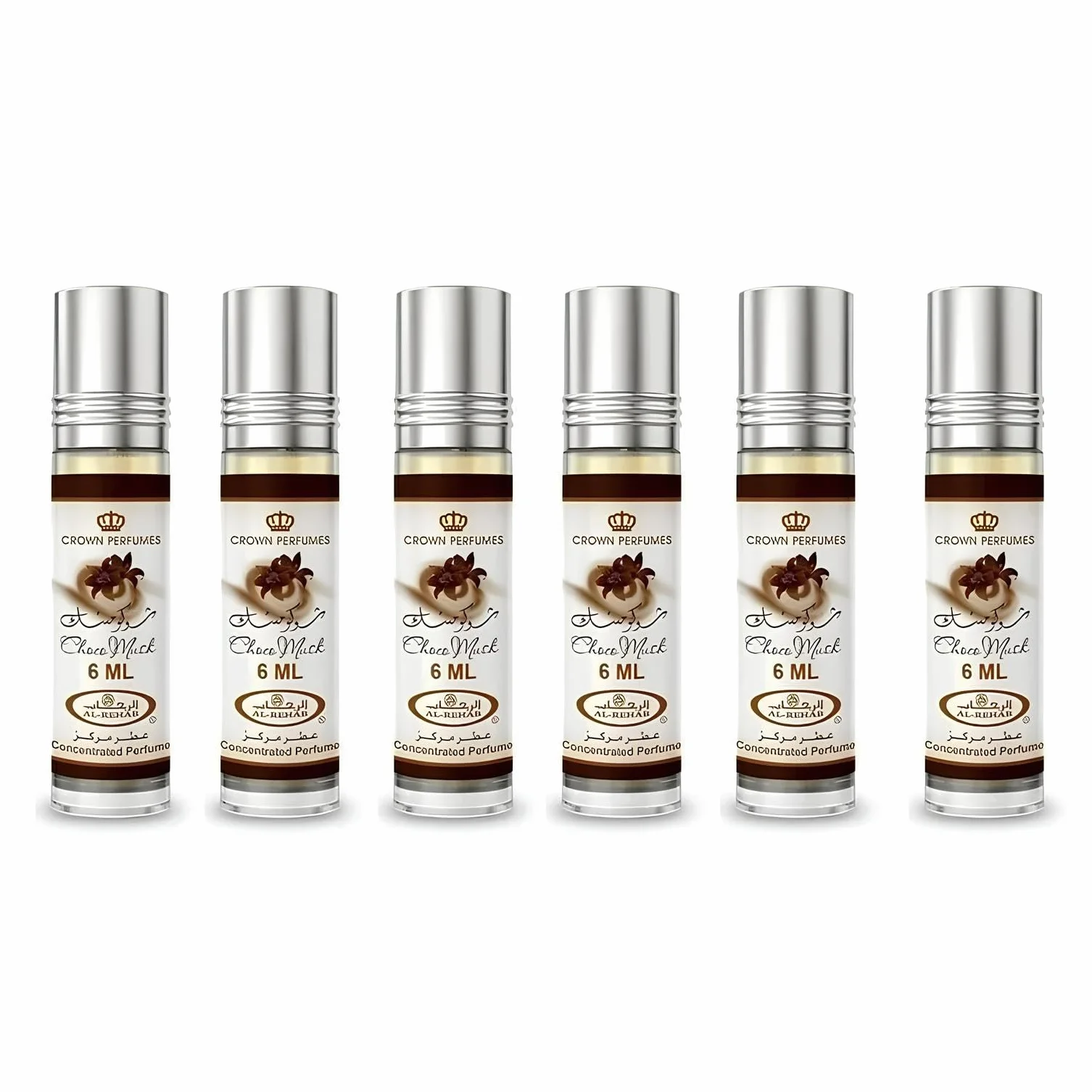 Al Rehab - Olio di profumo musc cioccolato 6x6ml