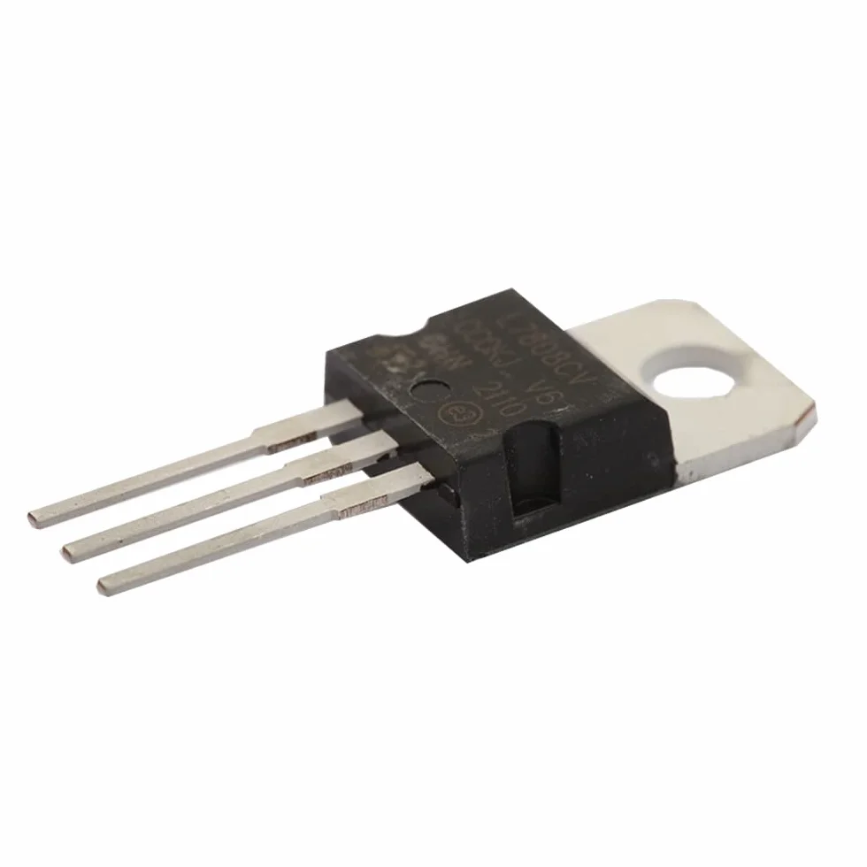 L7808CV TO220 regolatore di tensione LM7808 10 pezzi
