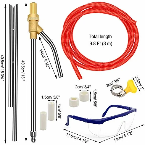 Kit di sabbiatura per idropulitrice 5000 PSI attacco rapido 1/4 pollice