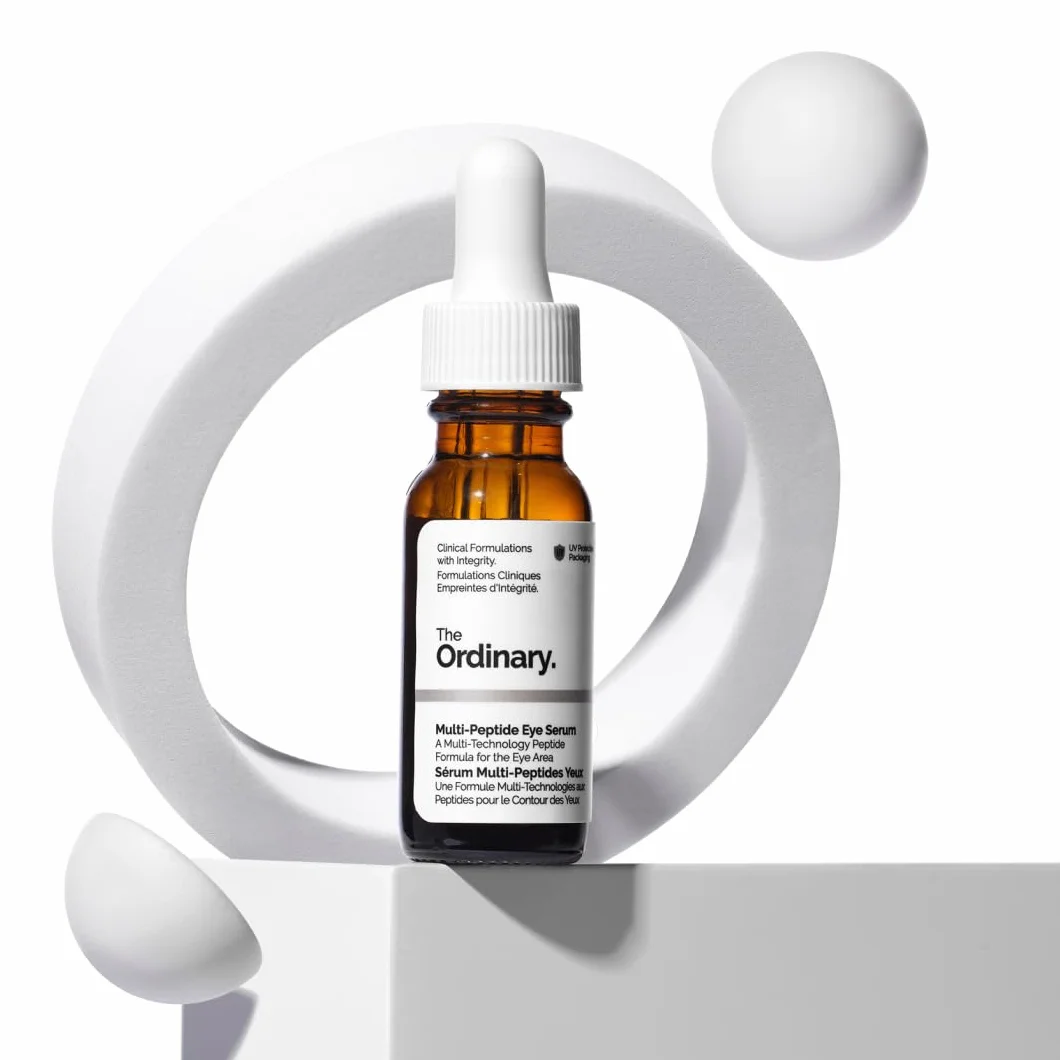 The Ordinary Multi-Peptide Eye Serum, Siero occhi Multi-Peptide, Formula anti-età per, le rughe perioculari, occhiaie e contorno occhi, 15ml