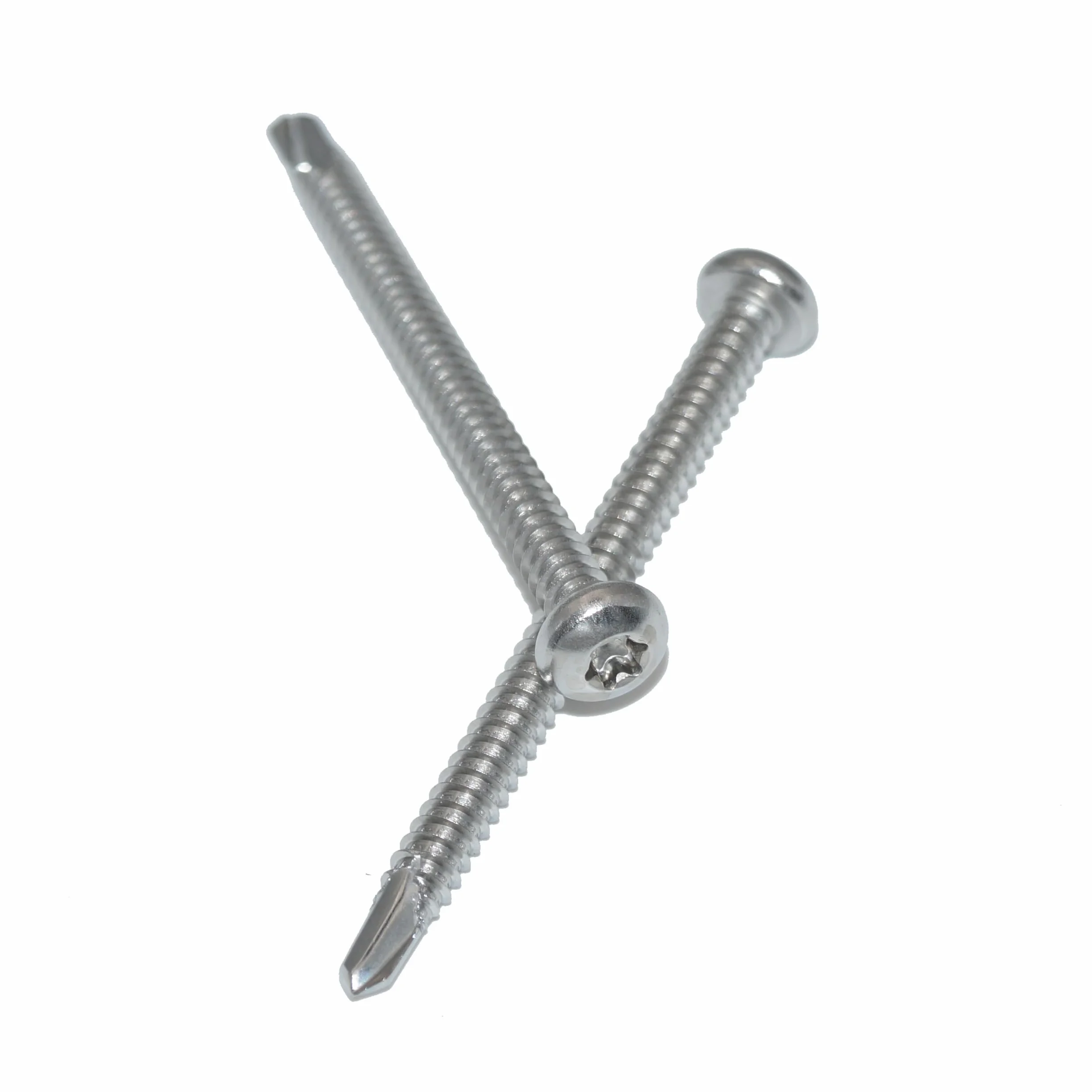 Viti autofilettanti DIN 7504 ISO 15480 testa bombata TX 4,2 x 25 mm 25 sztuk A2 V2A stal nierdzewna