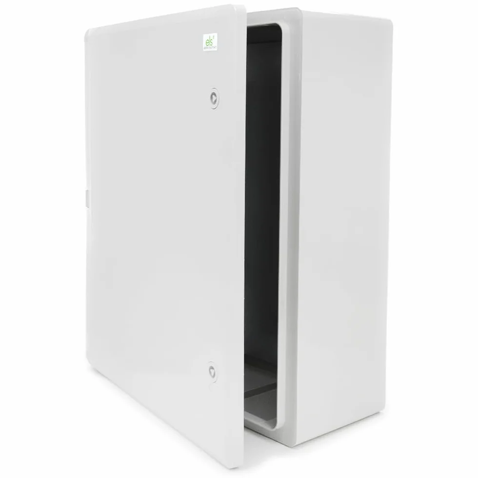 ELS Elektrotechnika Armadietto per quadro elettrico IP65 piastra di montaggio zincata porta con guarnizione perimetrale a parete vuoto