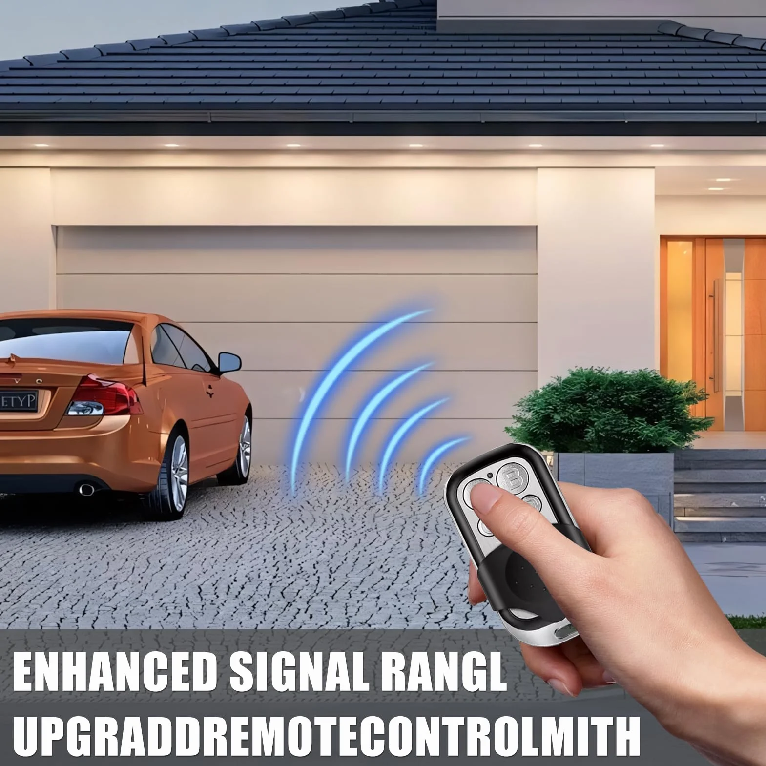 Telecomandi Universali per Cancelli 433,92 MHz 3 Pezzi