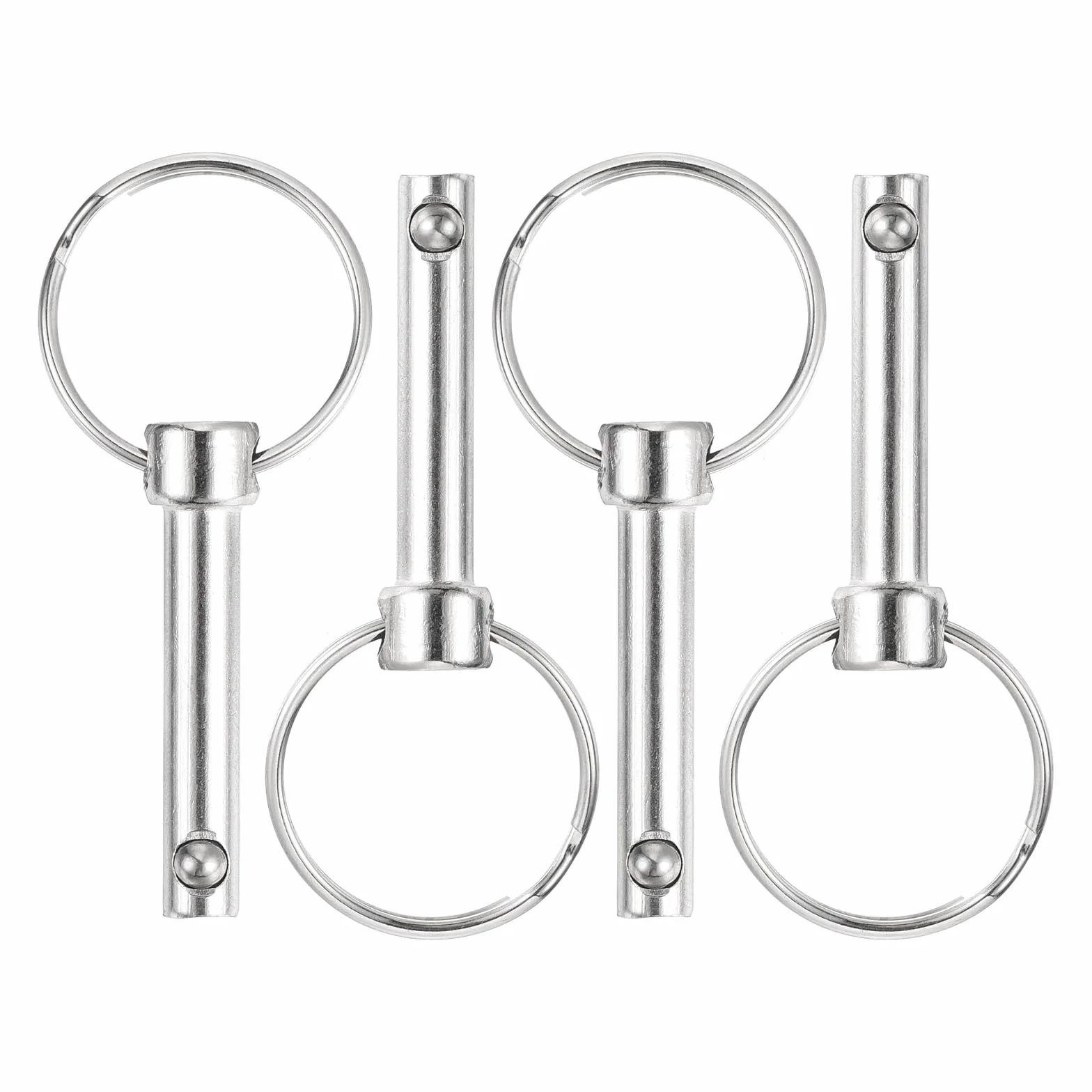 QUARKZMAN 4 Pcs Perni A Sgancio Rapido 6.3mmx25mm Acciaio Al Carbonio Hardware Nautico