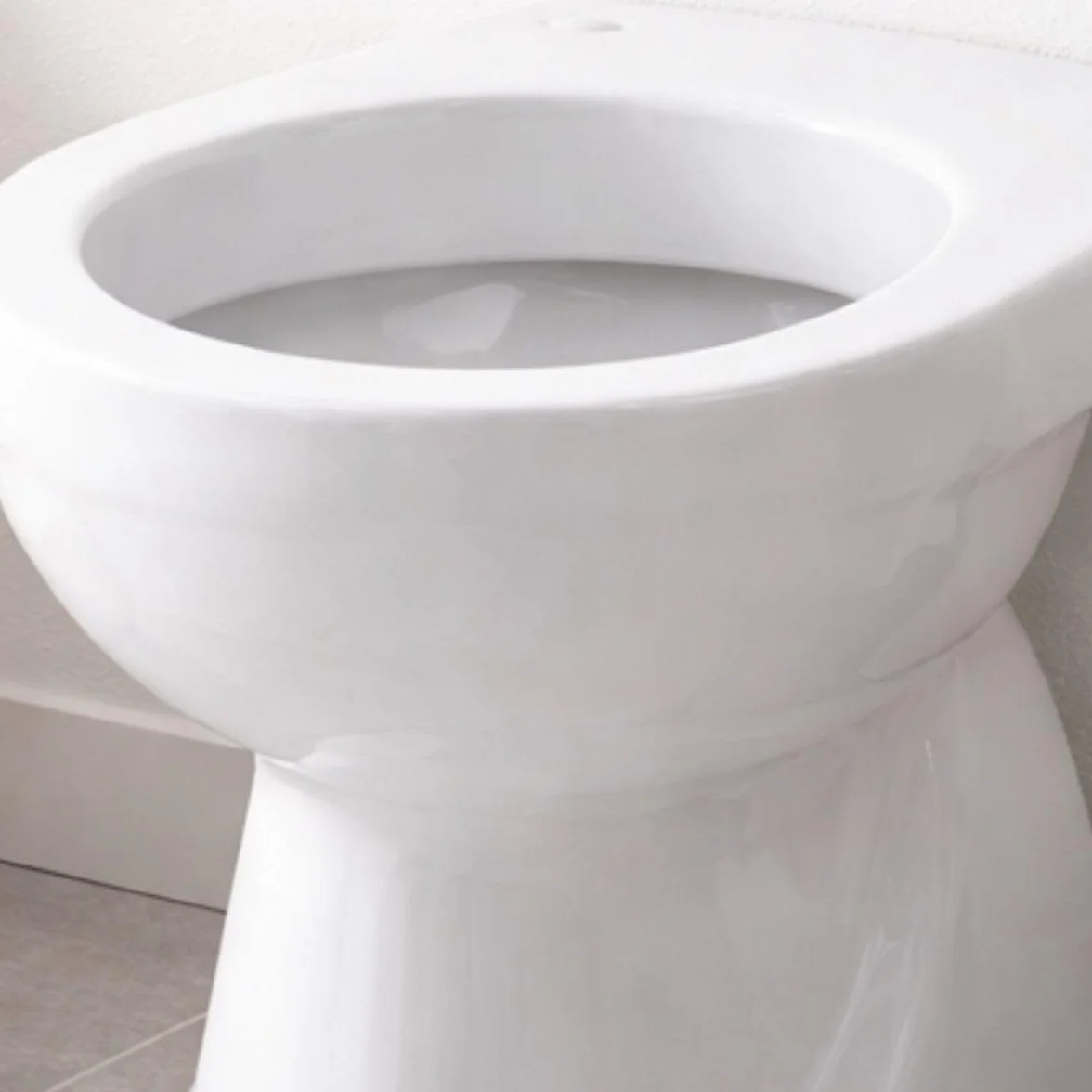 Vaso wc a terra in ceramica bianca serie tris con scarico a pavimento