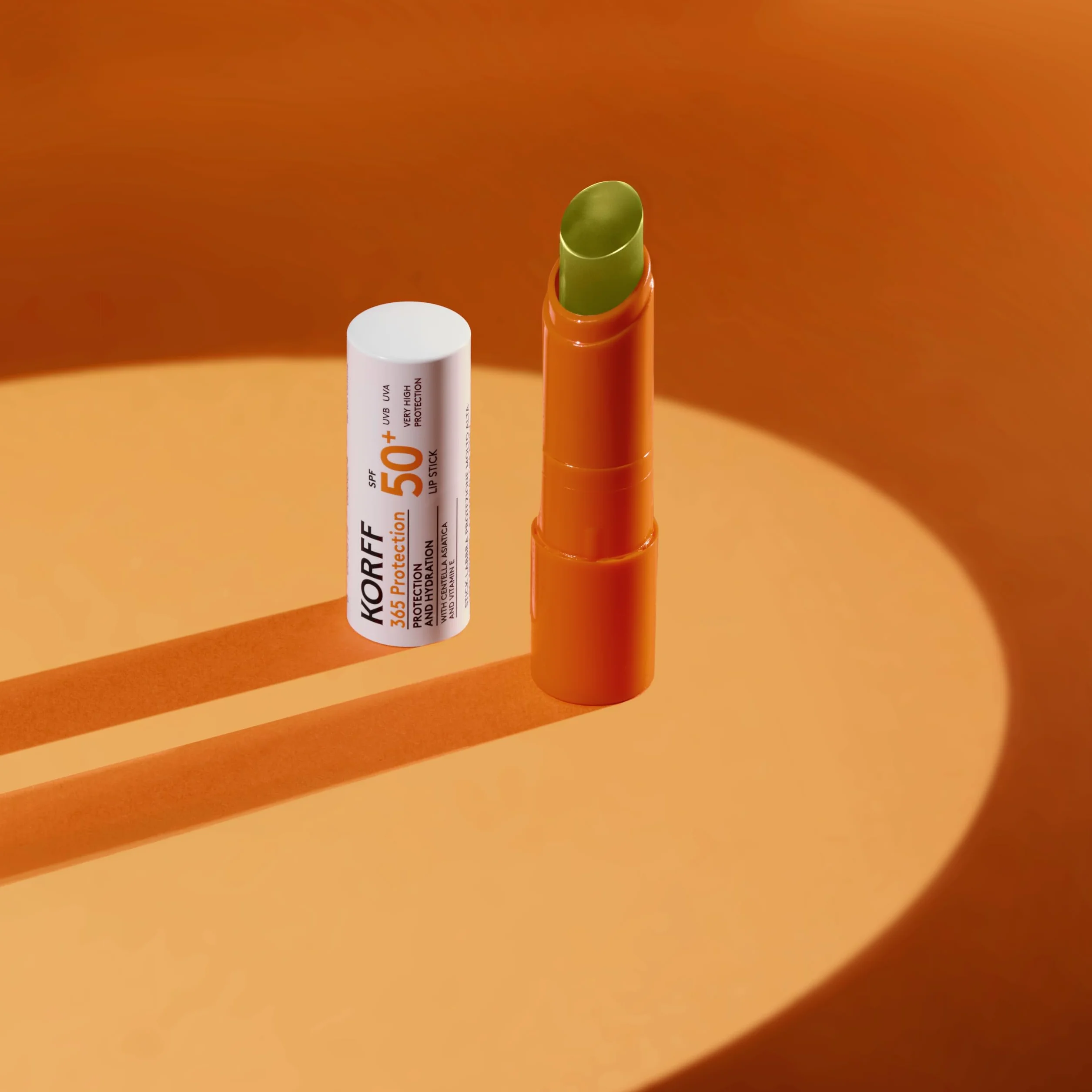 Korff 365 Protection, Stick Labbra SPF50+, Protezione Molto Alta, 4,5 ml