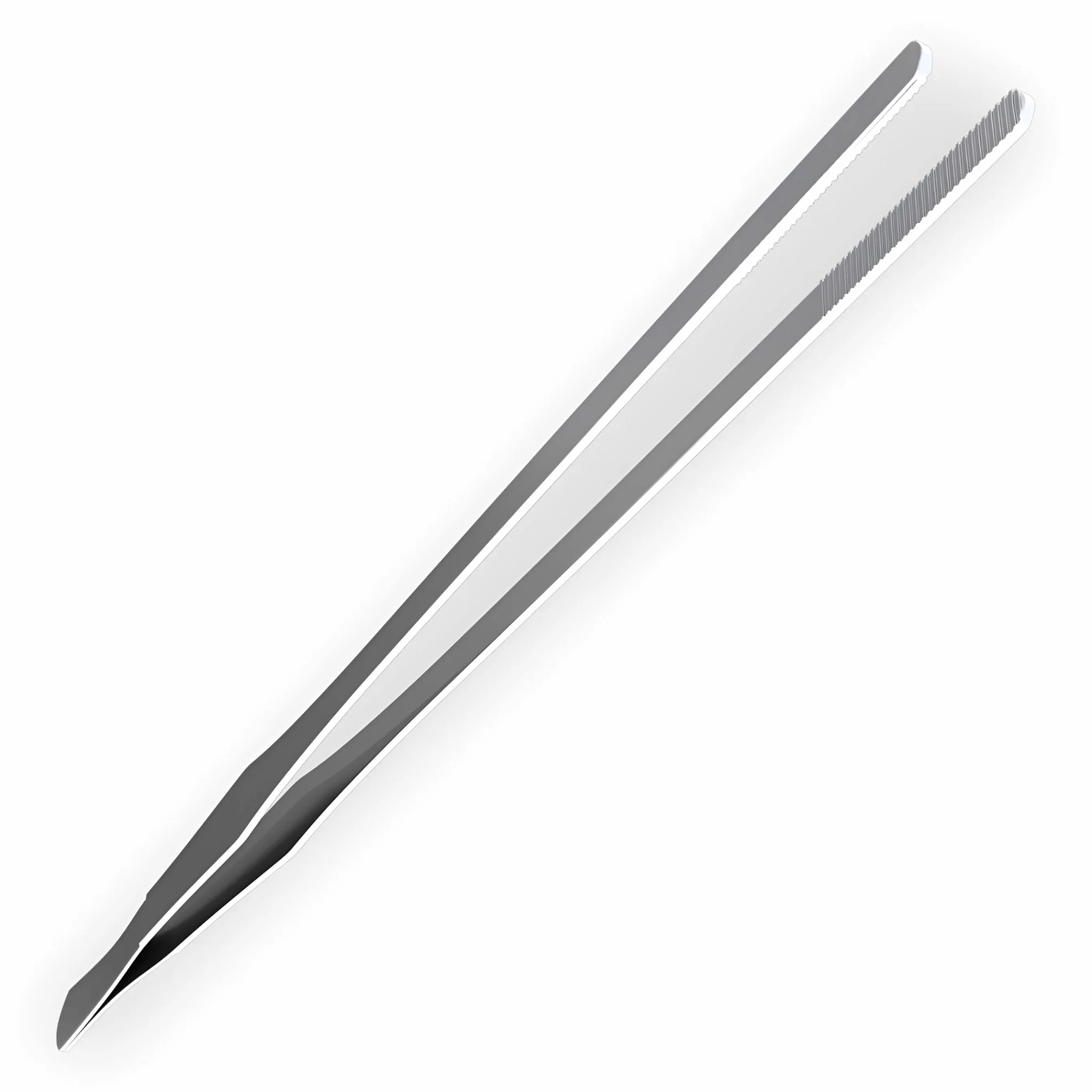 MMOBIEL Pinzette in acciaio inossidabile 38 cm extra lunghe punta chiusura zigrinata precisione per aquascaping giardinaggio