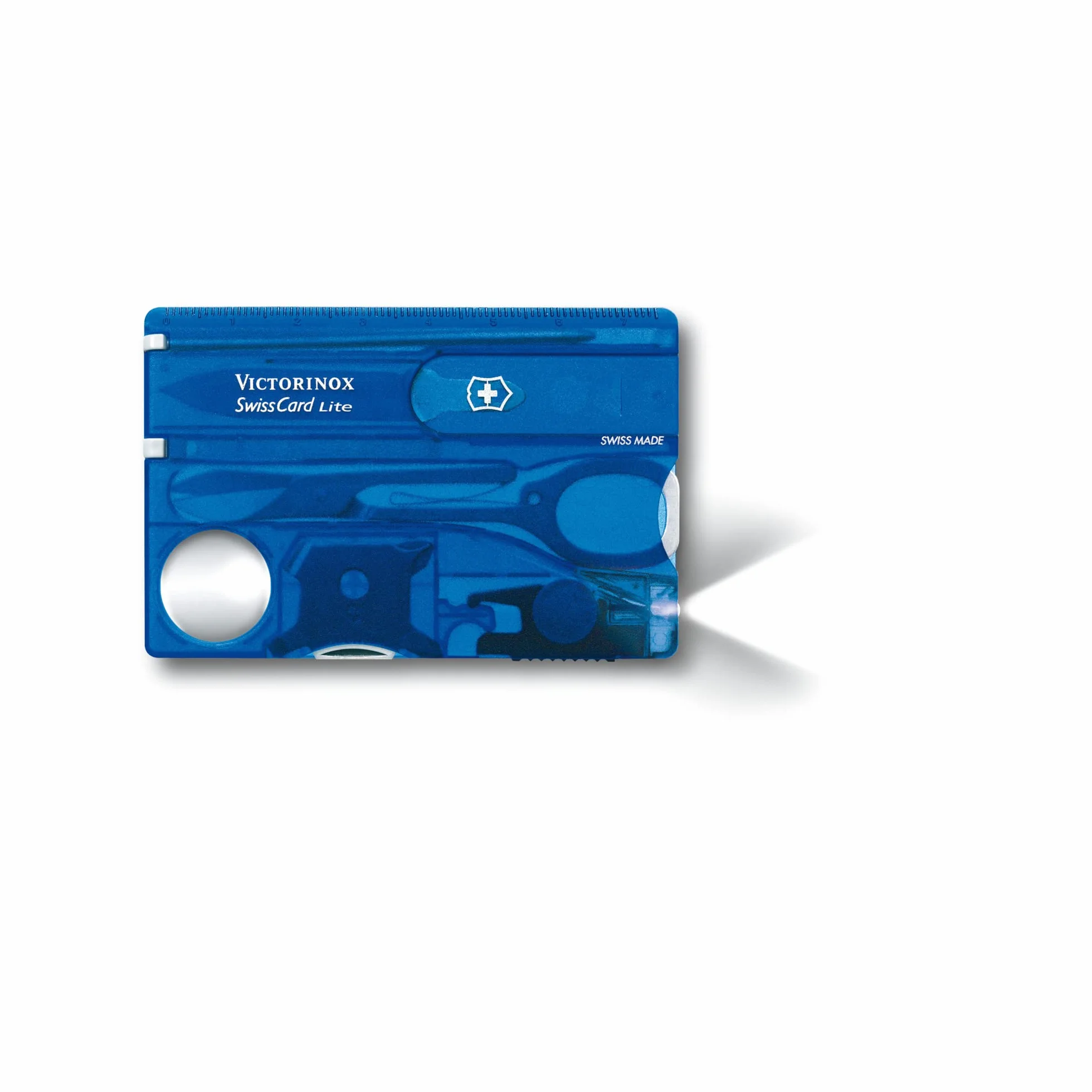 Victorinox Swiss Card Lite 13 Funzioni Multiuso Lama Piccola Cacciavite 5 mm Forbici