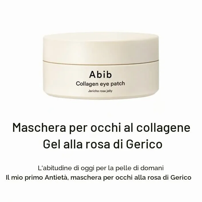 Abib - Benda per occhi al collagene Jericho Rose Jelly 60P