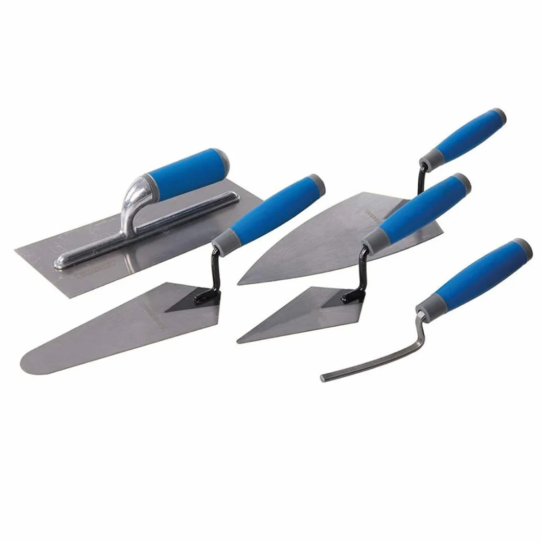 Silverline 5 Cazzuole per Uso Artigiano con Impugnatura Lieve, 5 Pezzi