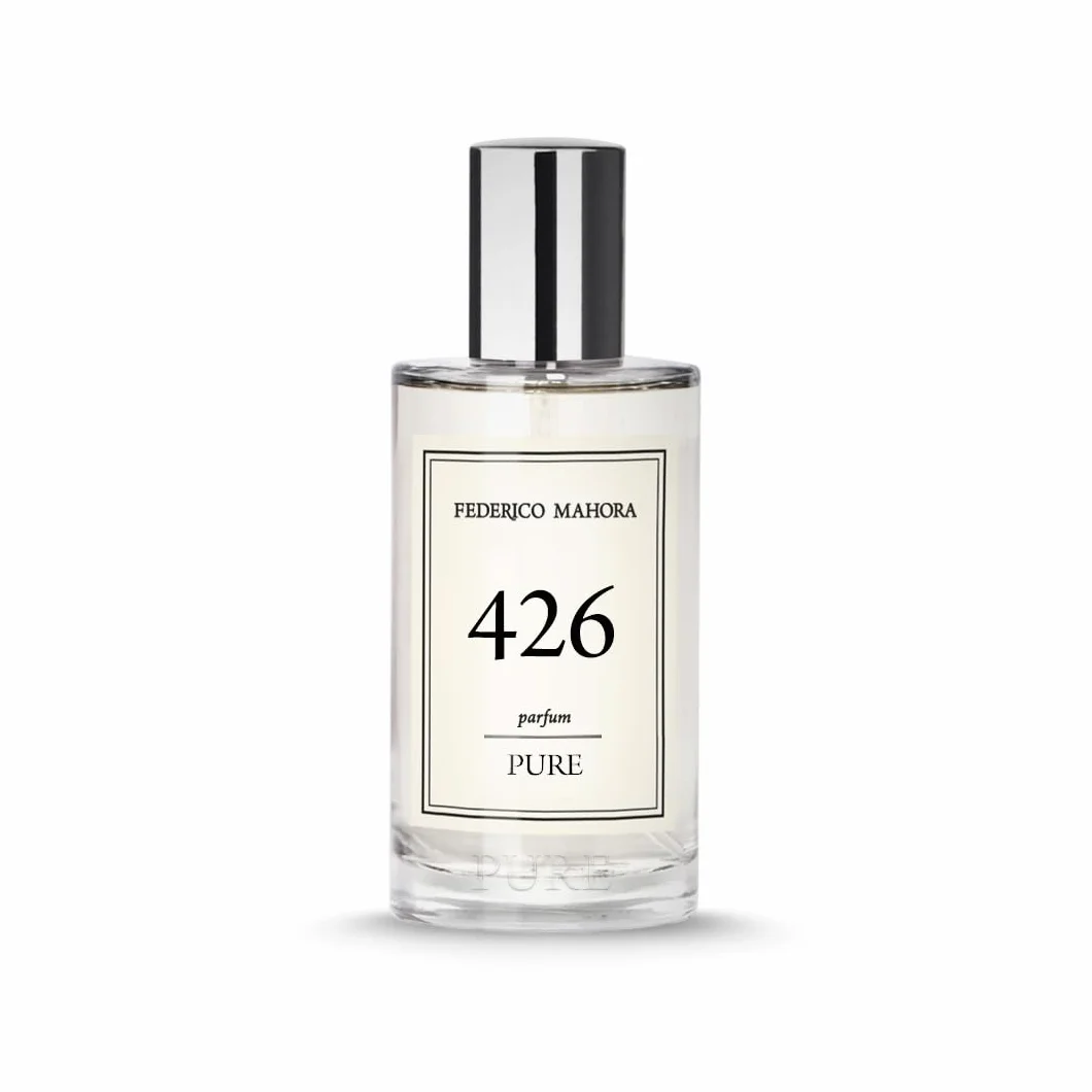 Pure 426 Profumo da Donna 50ml | Bergamotto e Neroli | Fiore d'Arancio, Lampone e Gelsomino | Patchouli, Vaniglia e Legno di Cashmere | Fragranza Orientale 20%