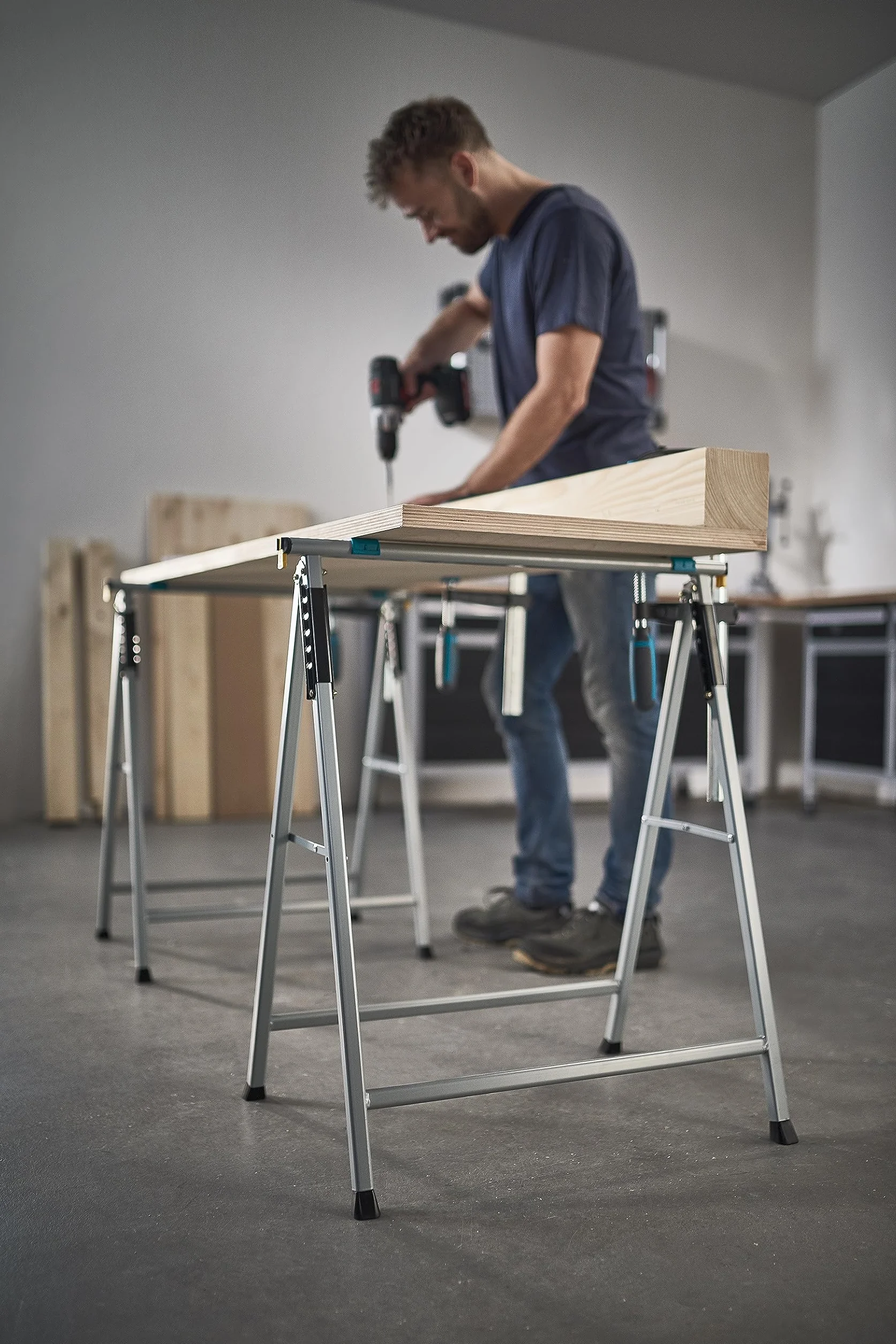 Wolfcraft Workstand cavalletto metallico