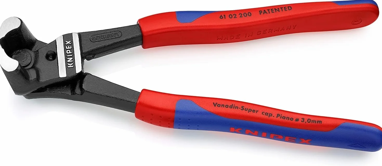 KNIPEX Tronchese taglienti frontali per bulloni 200 mm 61 02 200