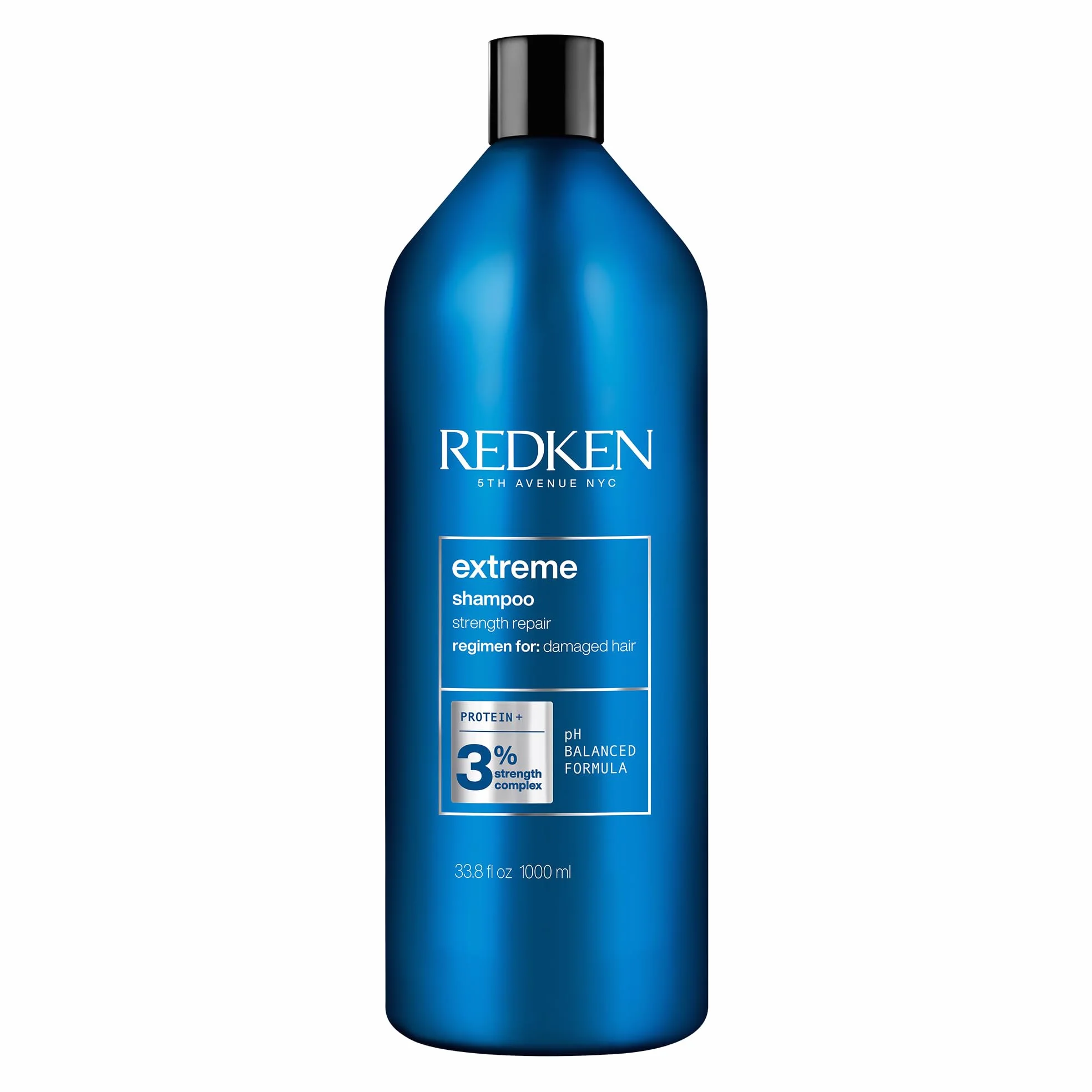 REDKEN Shampoo, per capelli danneggiati, ripara forza e aggiunge flessibilità, estremo