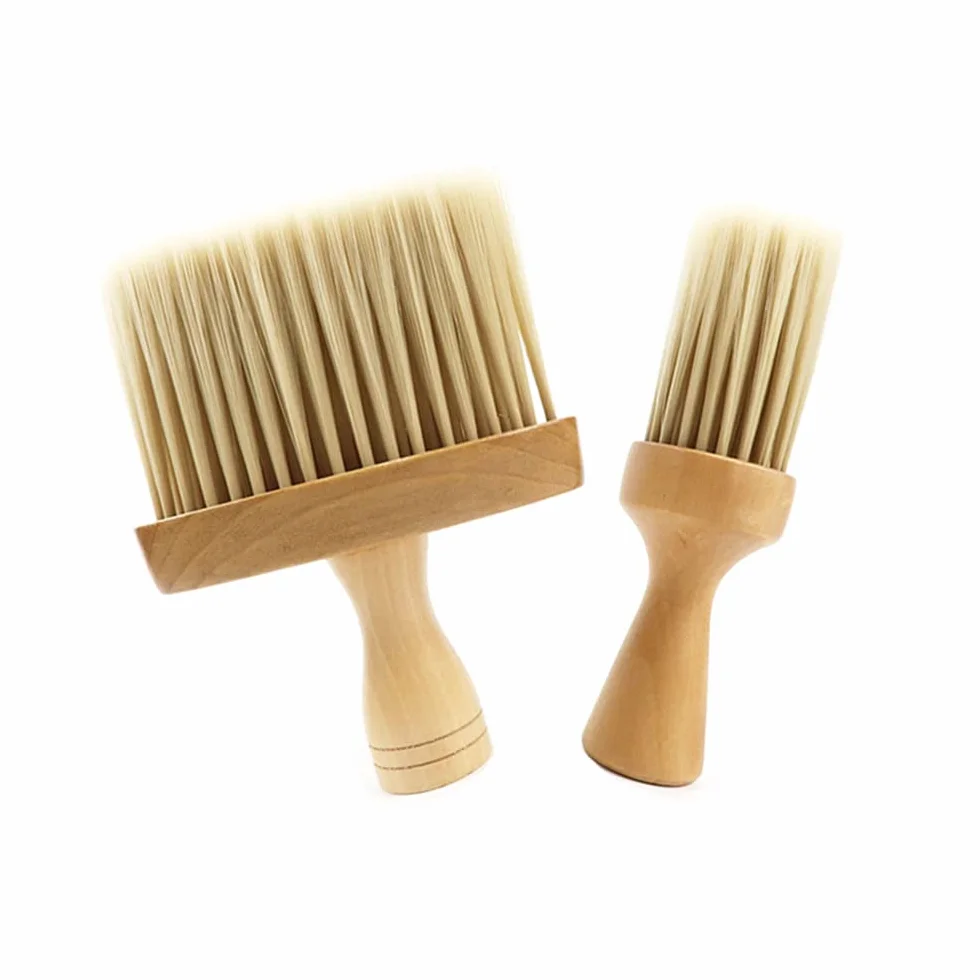 Barber Neck Dust Brush Kit, Professional Barber Neck Duster Soft Cleaning Spazzola per Barbiere Parrucchiere Strumento di Pulizia per Parrucchieri